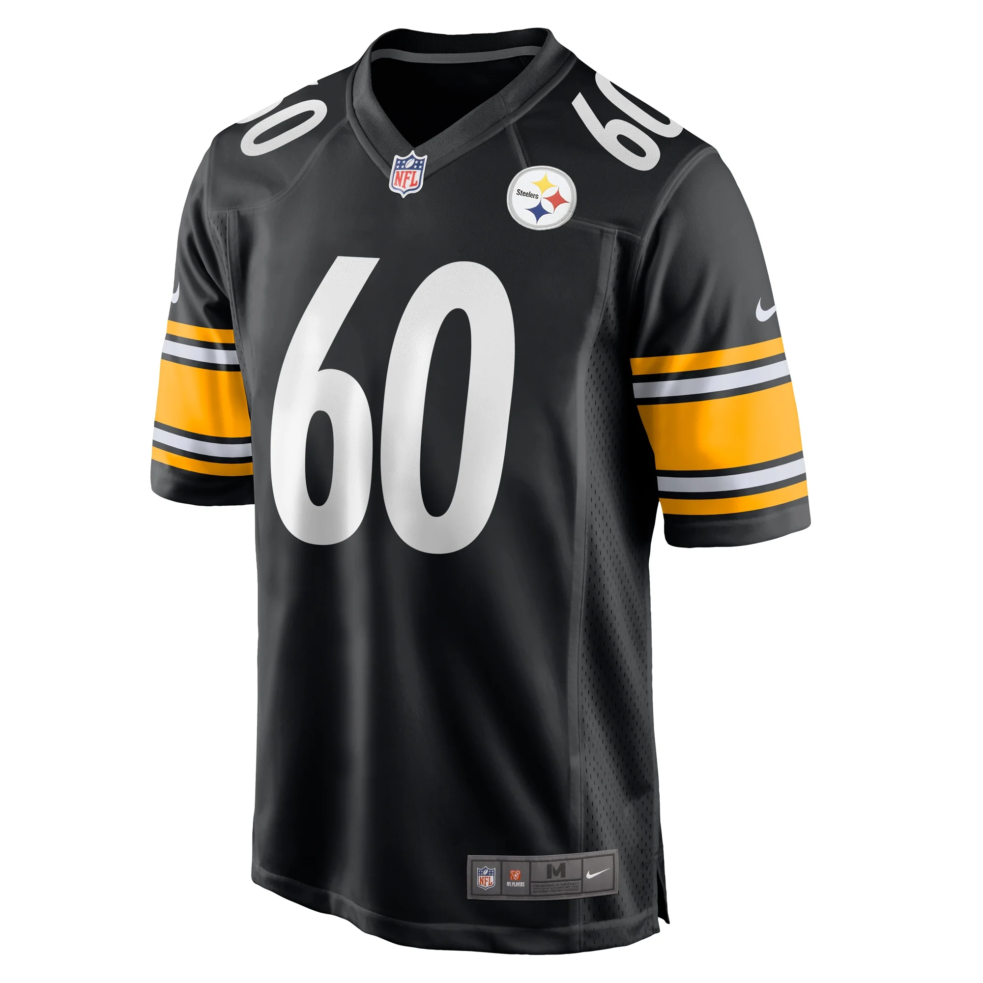 Men's Nike Dylan Cook Black Pittsburgh Steelers Game Jersey