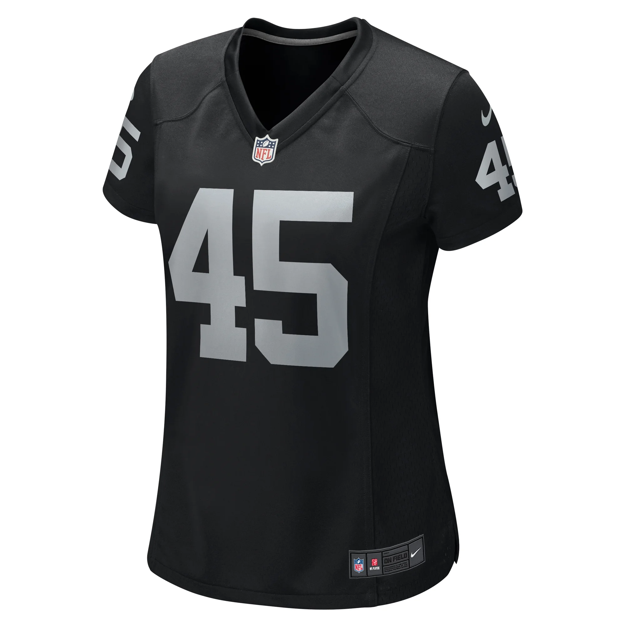Women's Nike Jaquan Johnson Black Las Vegas Raiders Game Player Jersey
