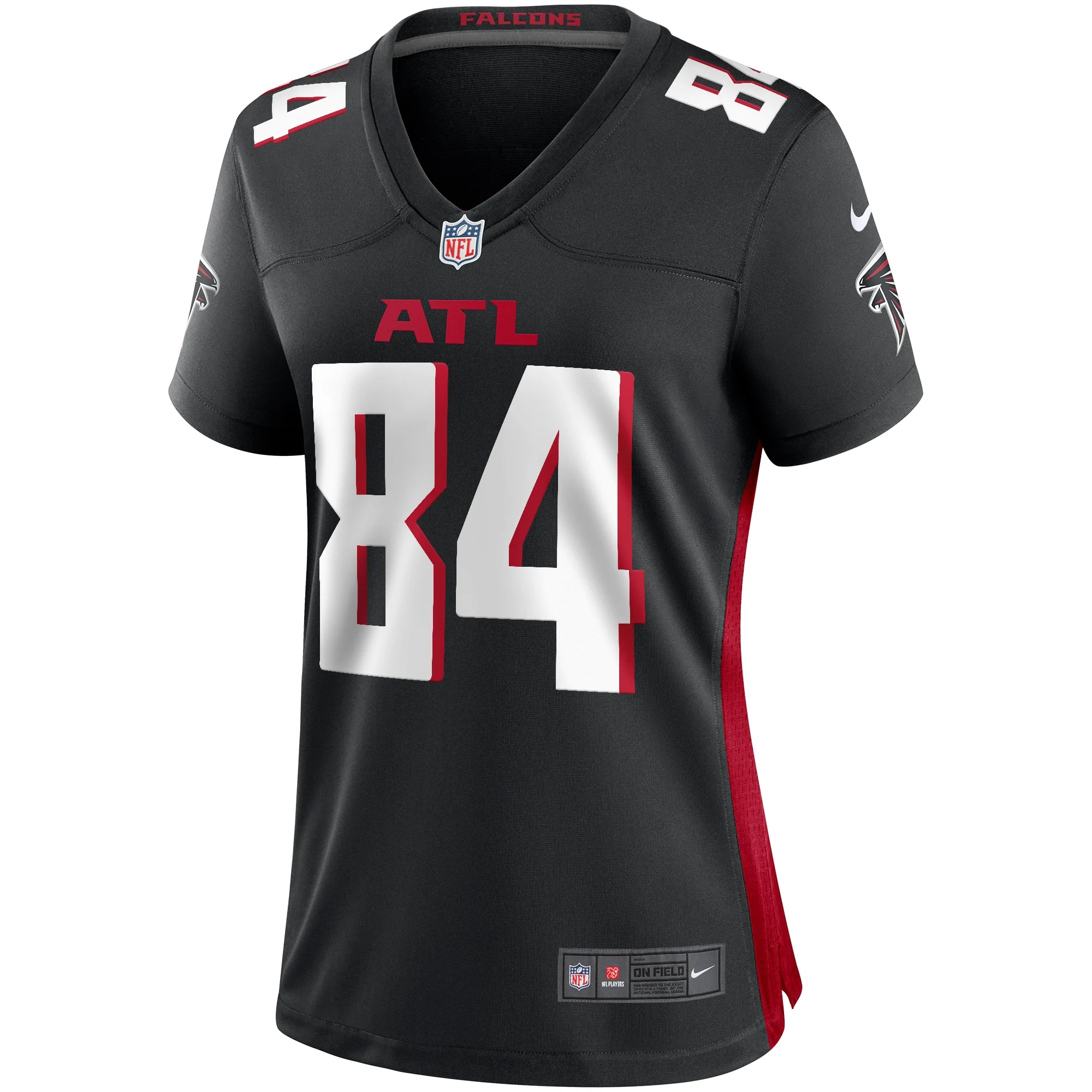 Women's Nike Alfred Jenkins Black Atlanta Falcons Game Retired Player Jersey