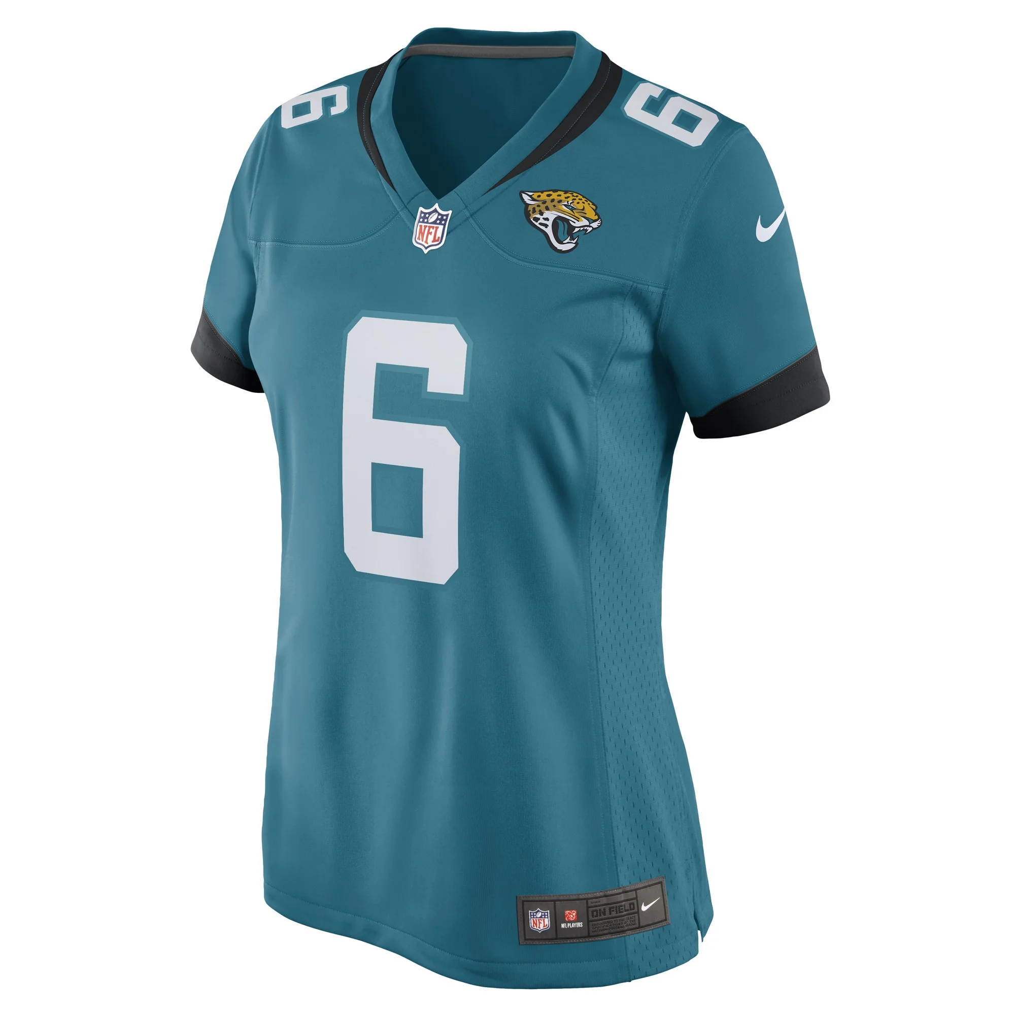 Women's Nike Chris Claybrooks Teal Jacksonville Jaguars Game Player Jersey