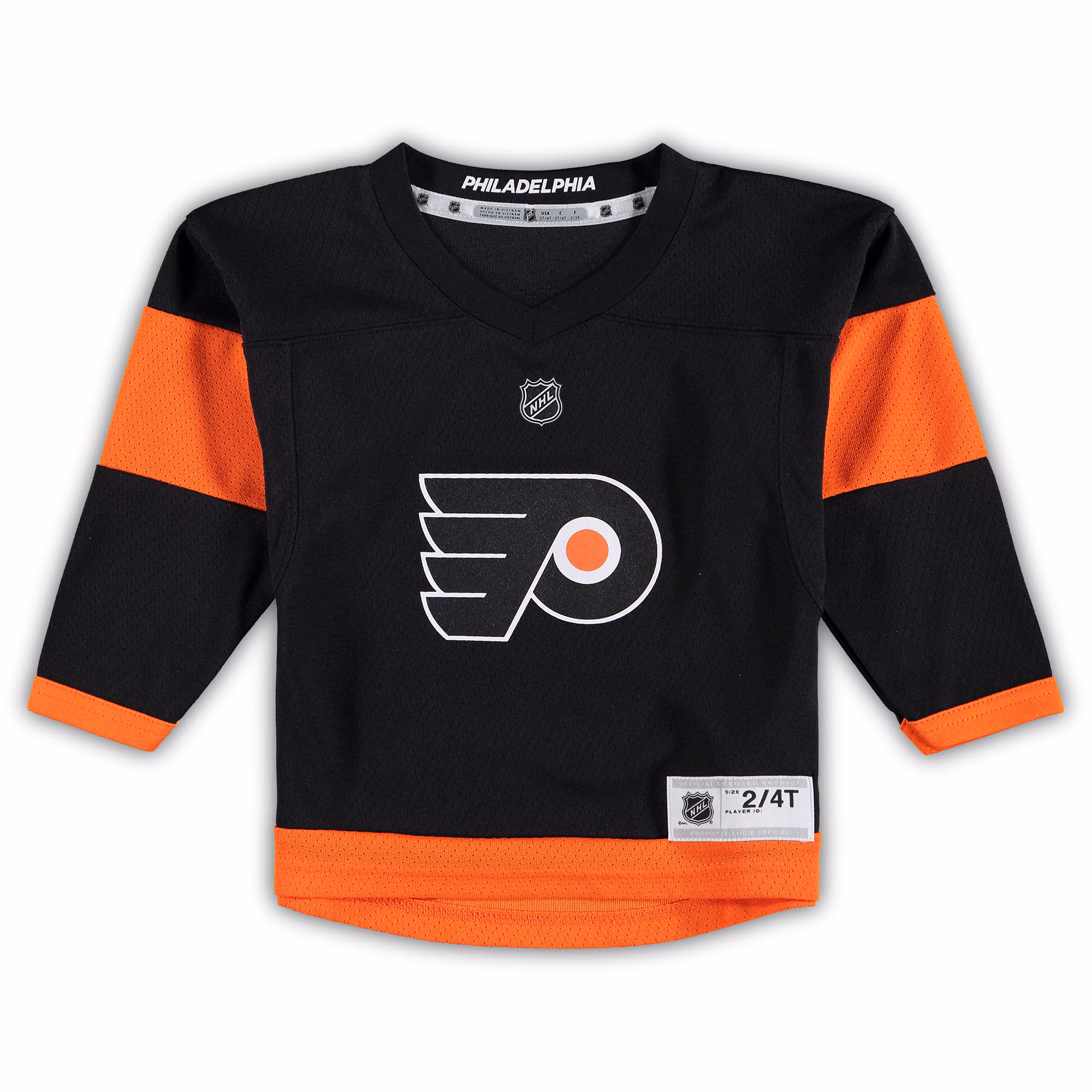 Carter Hart Philadelphia Flyers Toddler 2018/19 Alternate Replica Player Jersey - Black