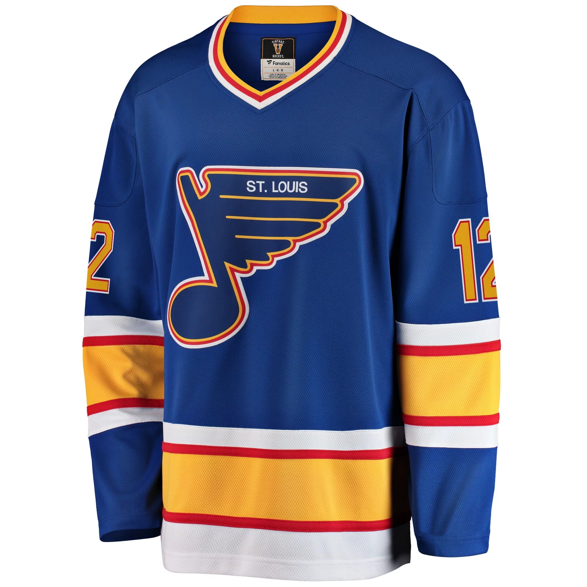 Men's Fanatics Adam Oates Blue St. Louis Blues Premier Breakaway Retired Player Jersey
