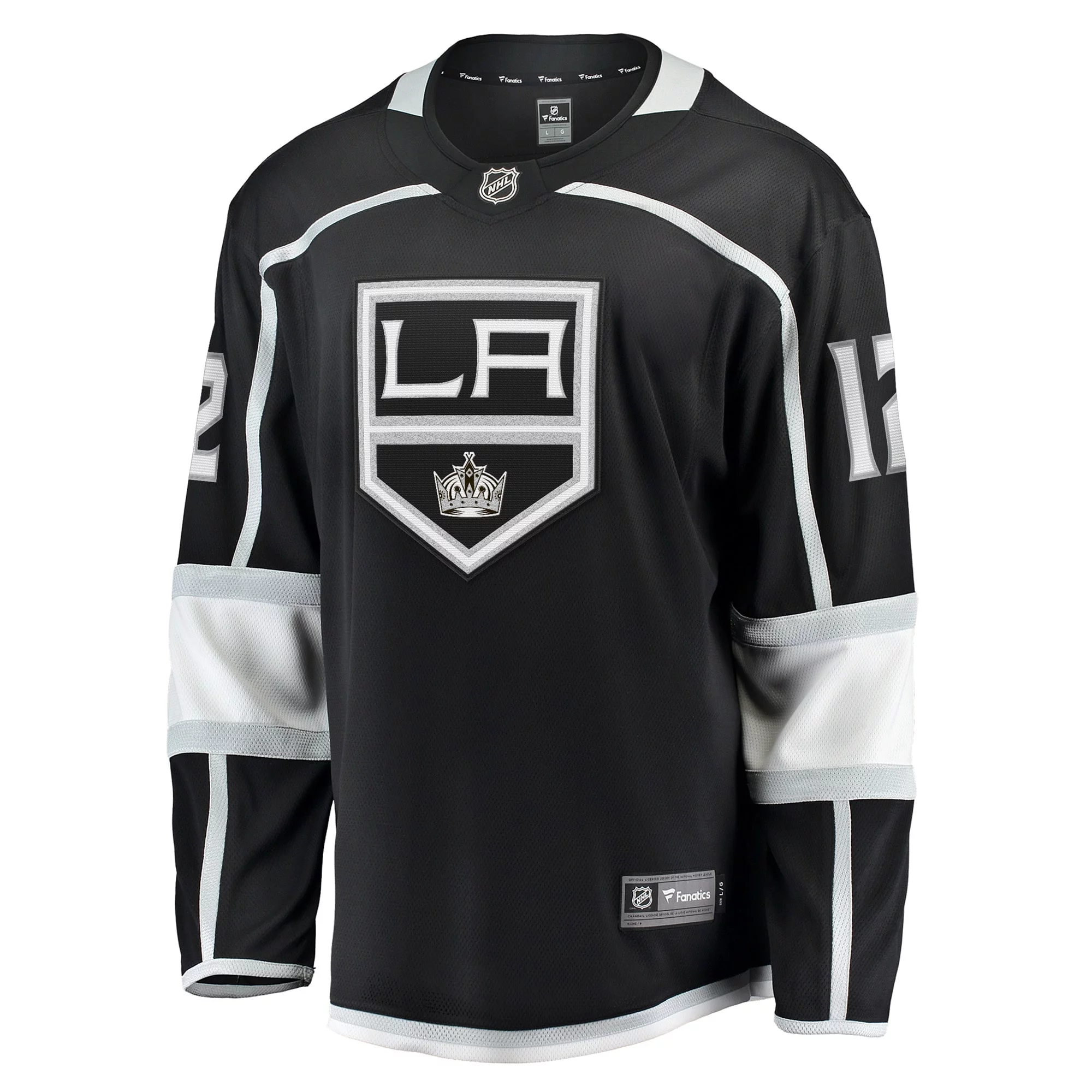 Men's Fanatics Trevor Moore Black Los Angeles Kings Home Breakaway Player Jersey