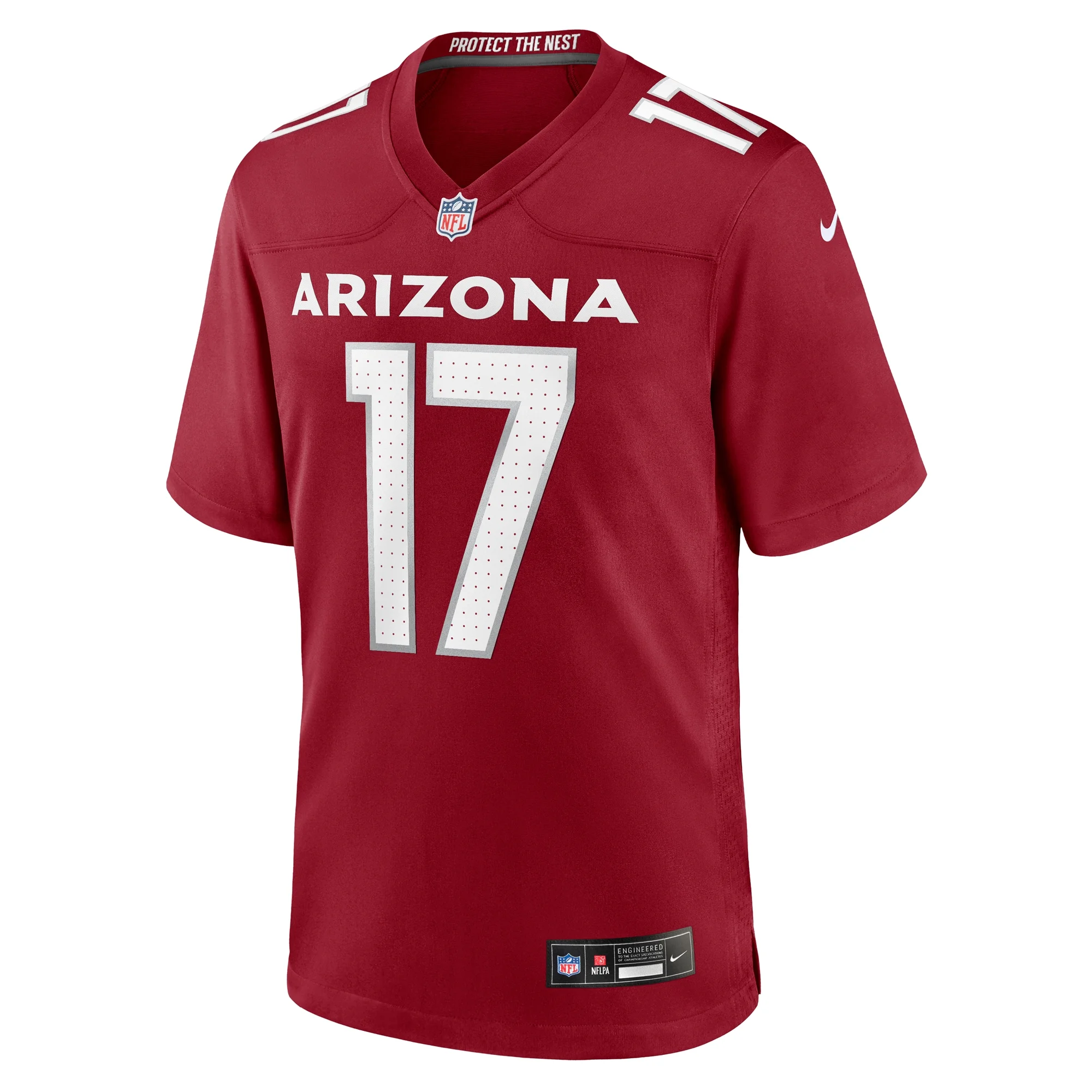 Men's Nike Kaden Davis Cardinal Arizona Cardinals Team Game Jersey