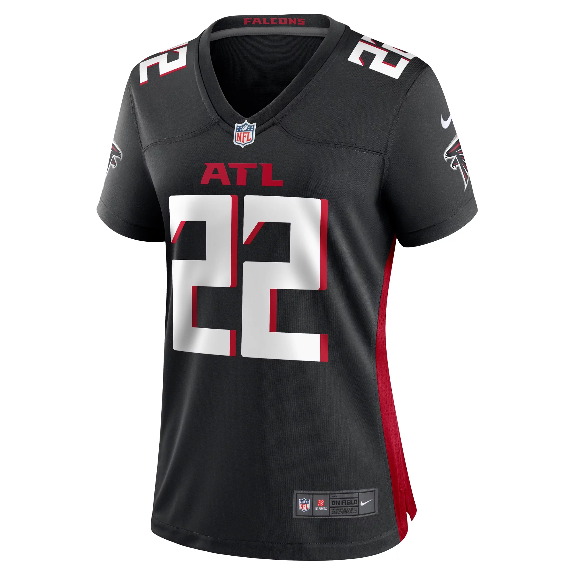 Women's Nike Cornell Armstrong Black Atlanta Falcons Team Game Jersey