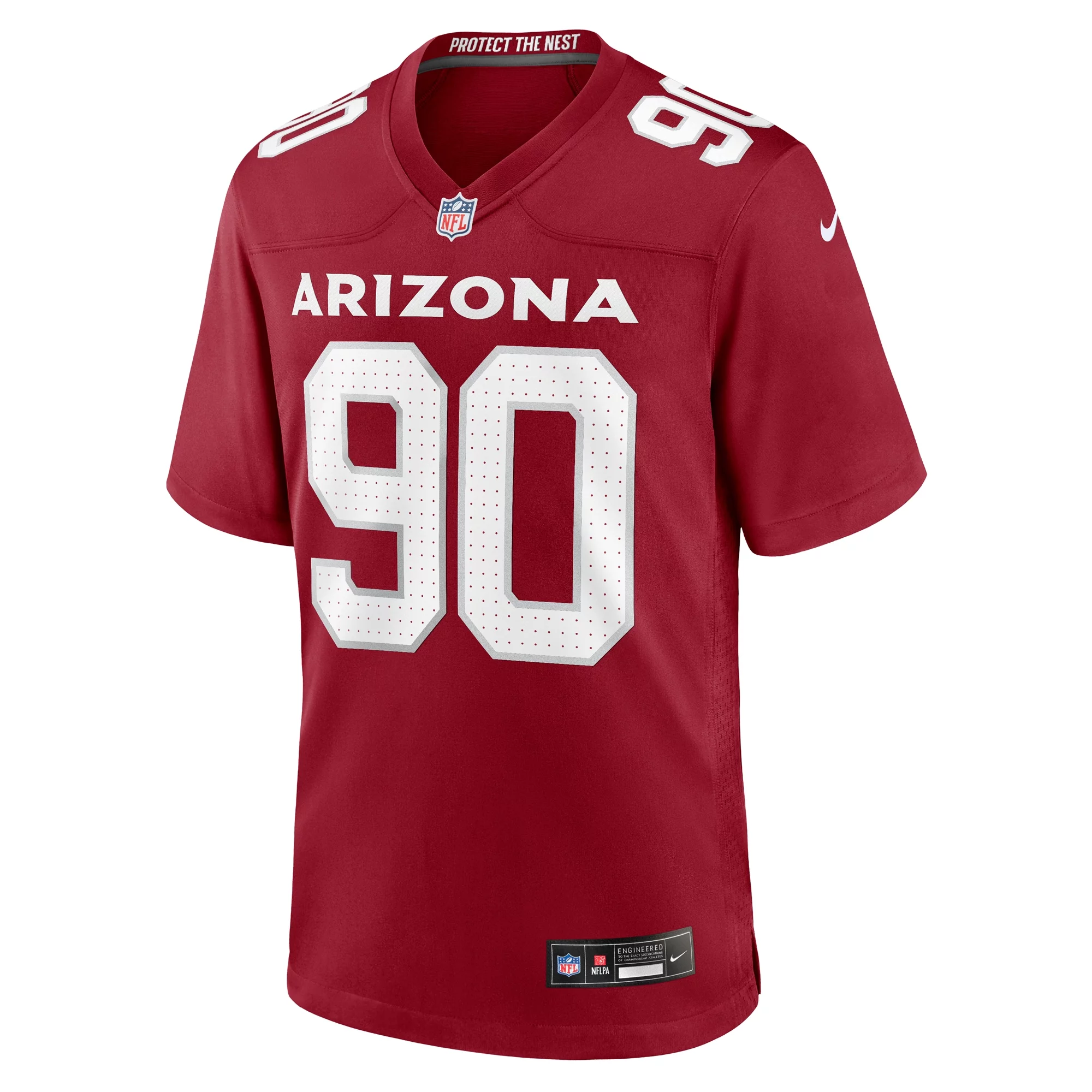 Men's Nike Ben Stille Cardinal Arizona Cardinals Team Game Jersey