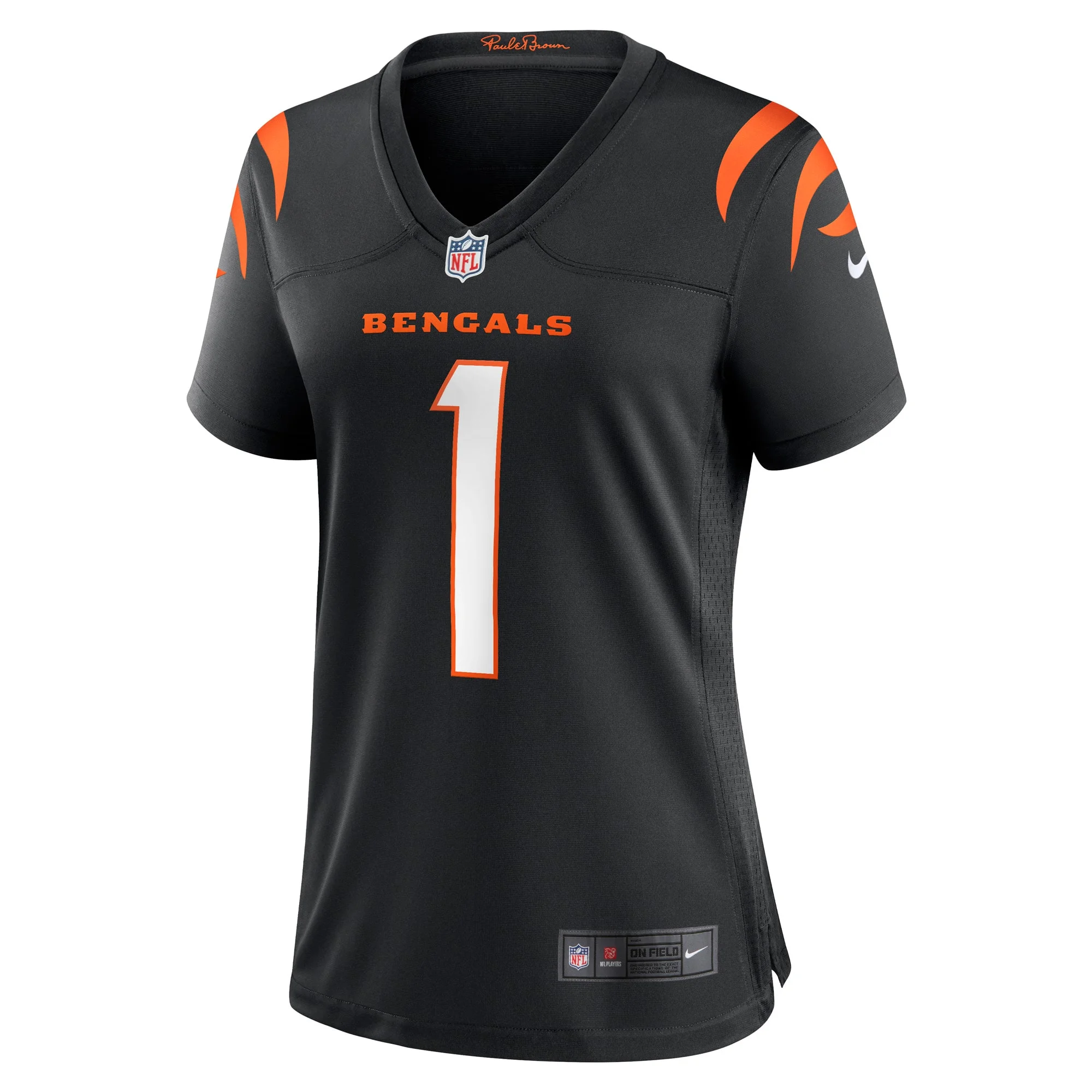 Women's Nike Ja'Marr Chase Black Cincinnati Bengals Game Jersey