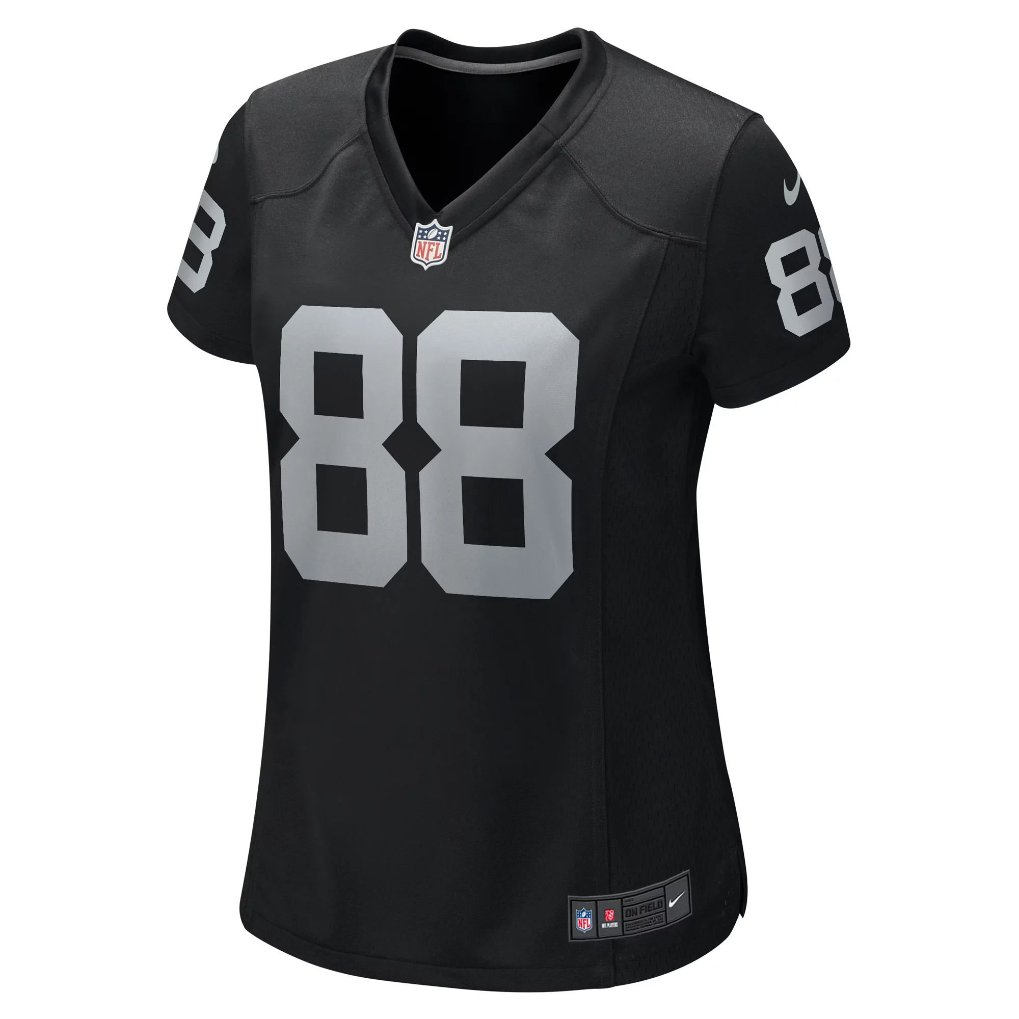 Women's Nike Antoine Wesley Black Las Vegas Raiders Team Game Jersey