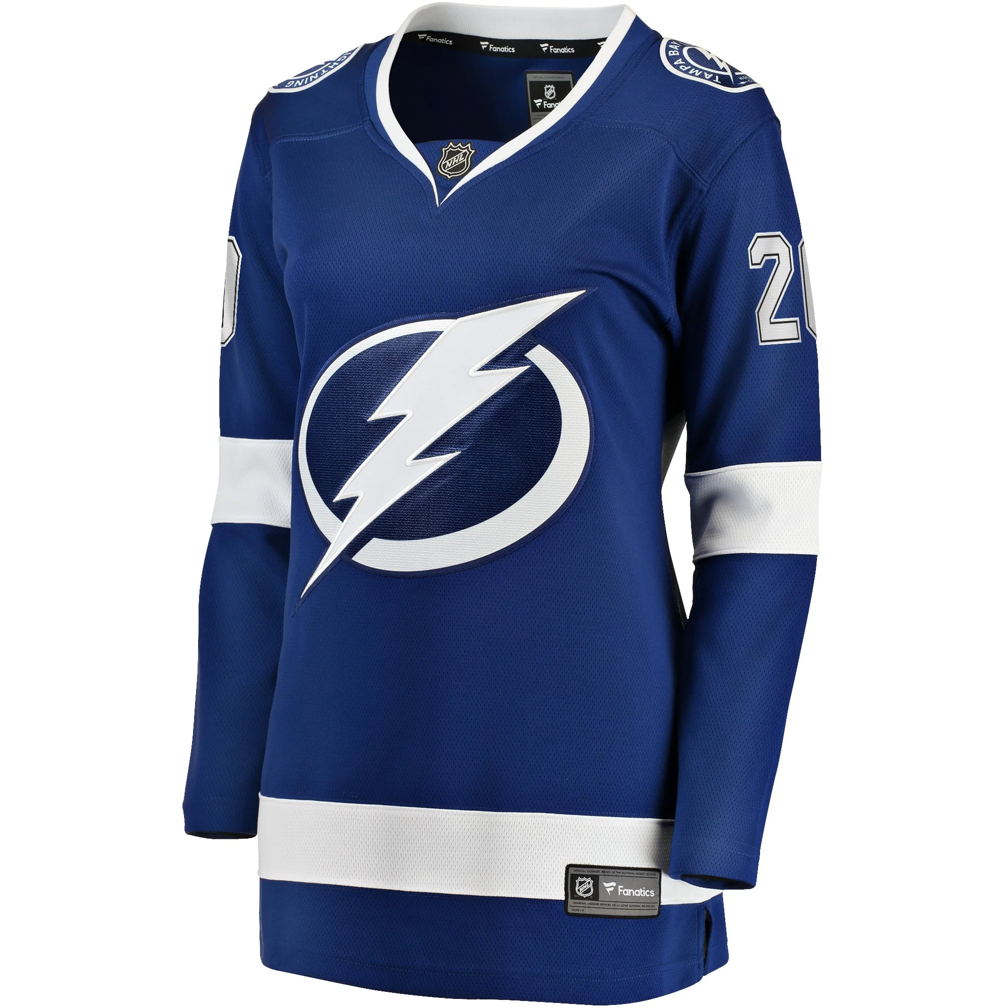Women's Fanatics Nicholas Paul Blue Tampa Bay Lightning Home Breakaway Player Jersey