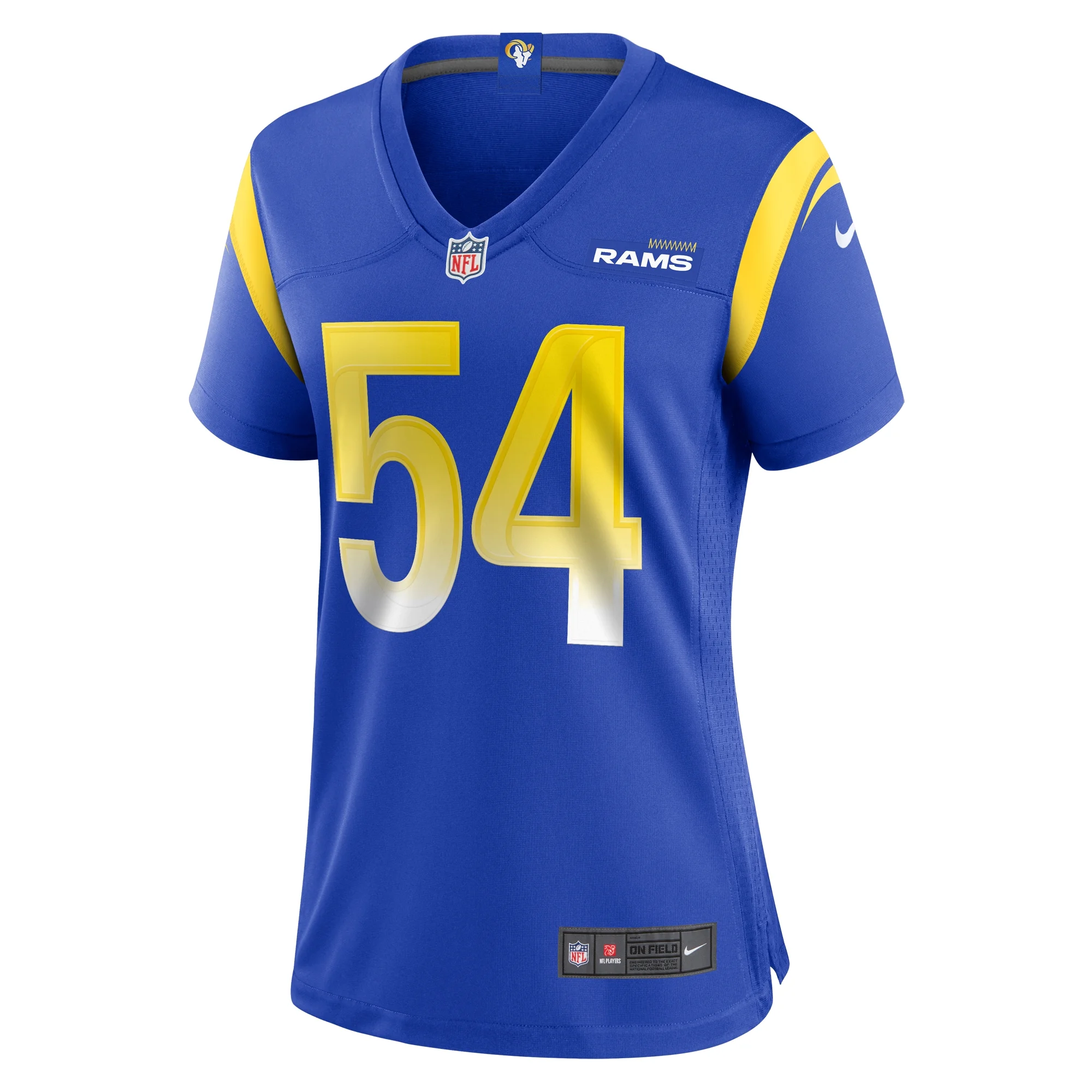 Women's Nike Olakunle Fatukasi Royal Los Angeles Rams Game Jersey