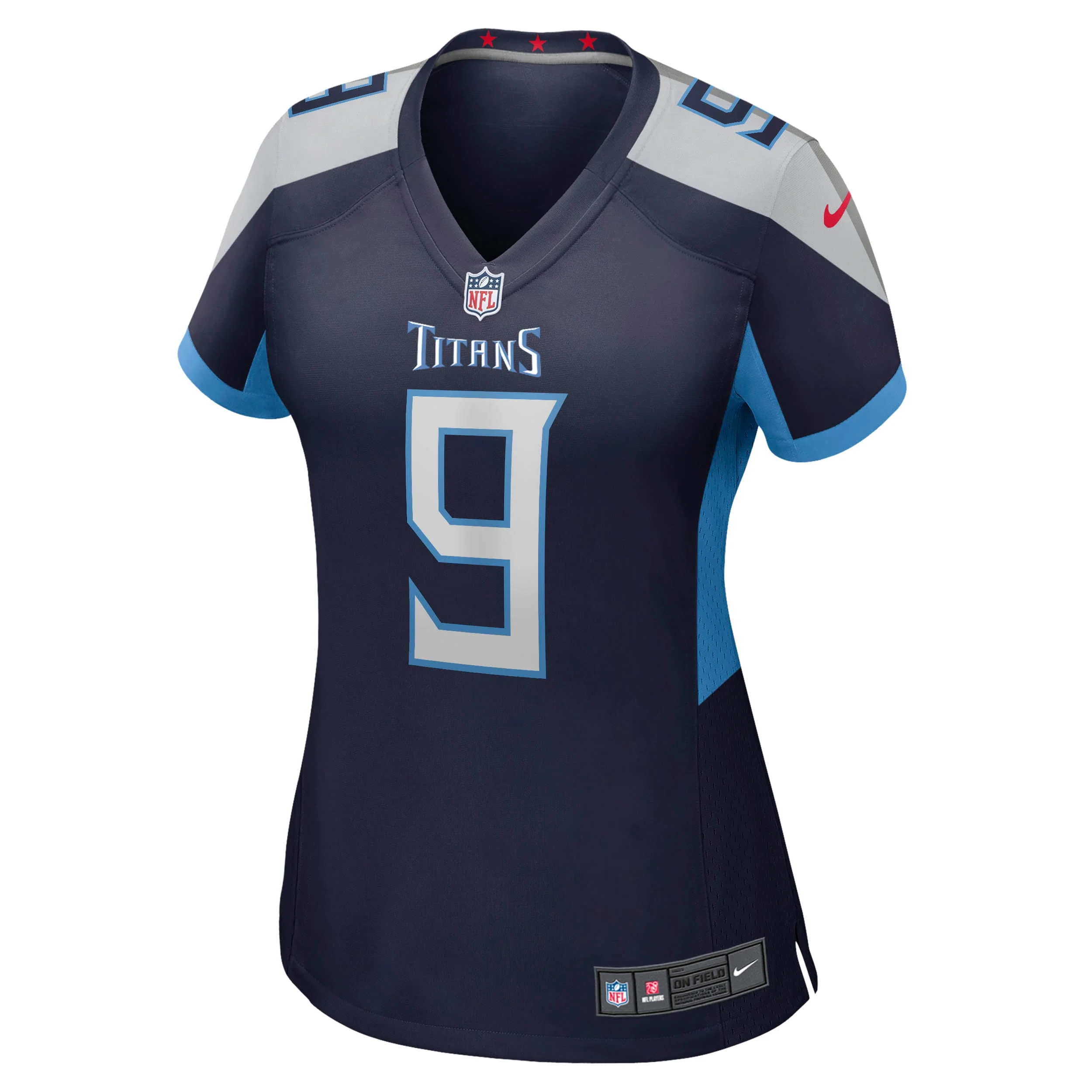 Women's Nike Steve McNair Navy Tennessee Titans Game Retired Player Jersey