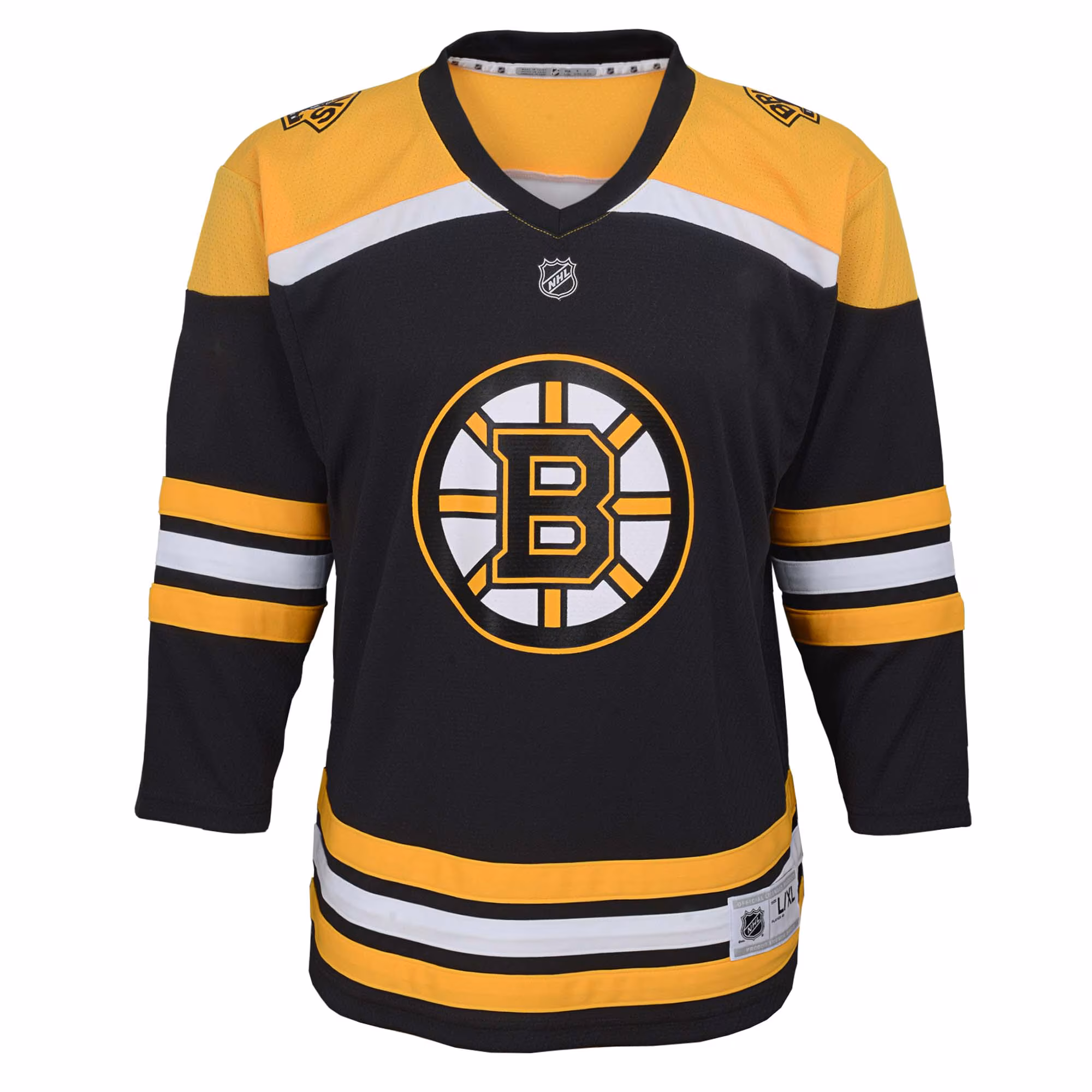 Boston Bruins Preschool Home Replica Jersey - Black