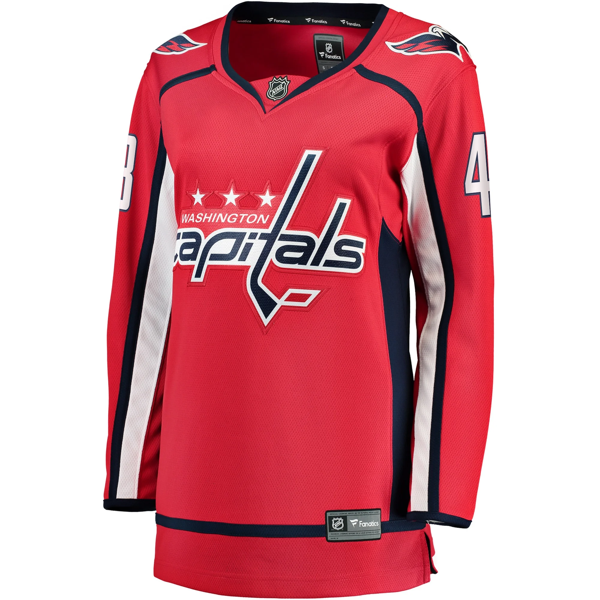 Women's Fanatics Branded Tom Wilson Red Washington Capitals Breakaway Player Jersey