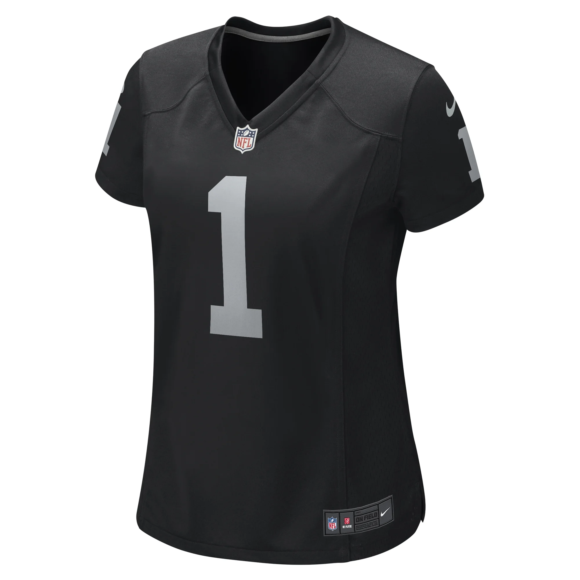 Women's Nike Number 1 Mom Black Las Vegas Raiders Game Jersey