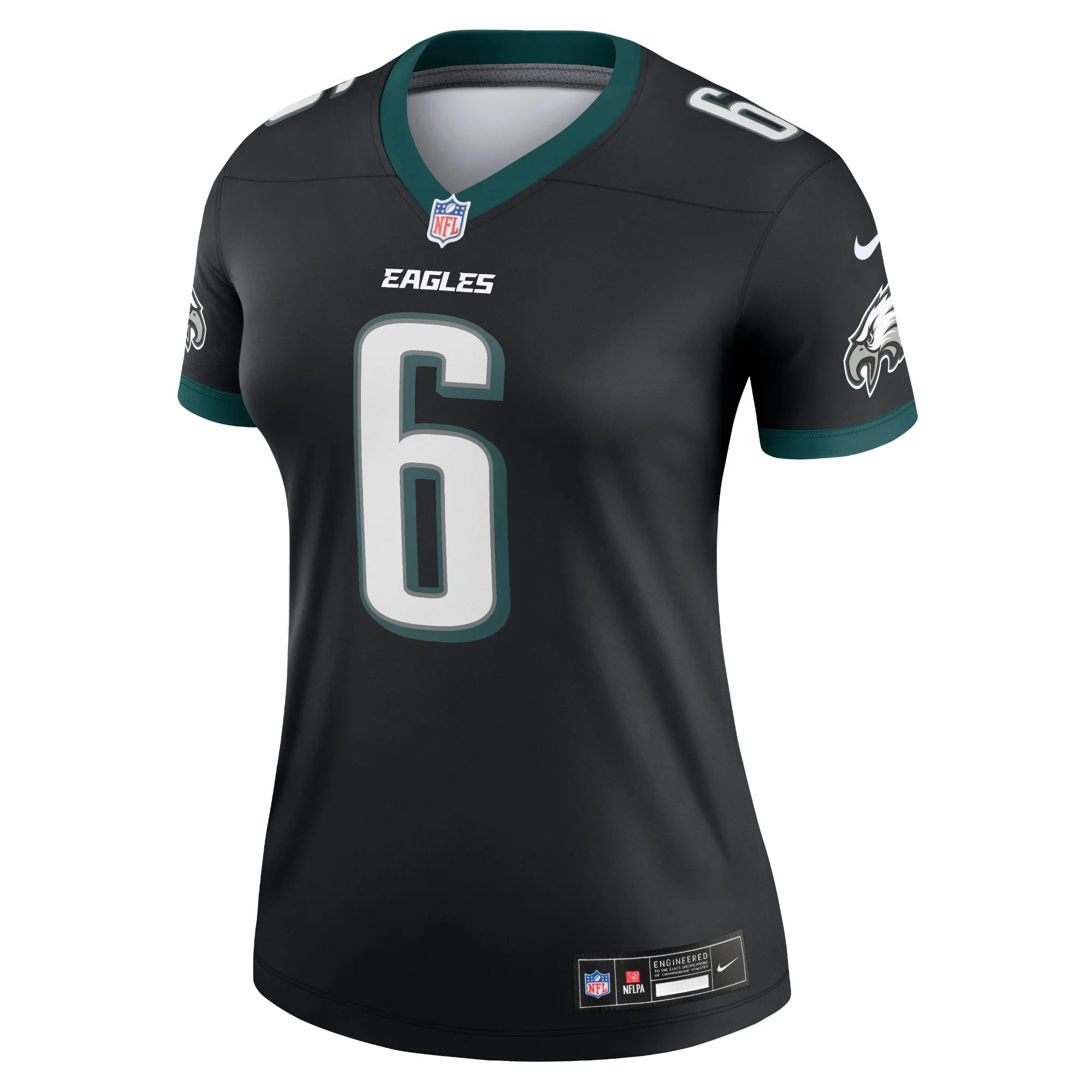 Women's Nike DeVonta Smith Black Philadelphia Eagles Legend Jersey