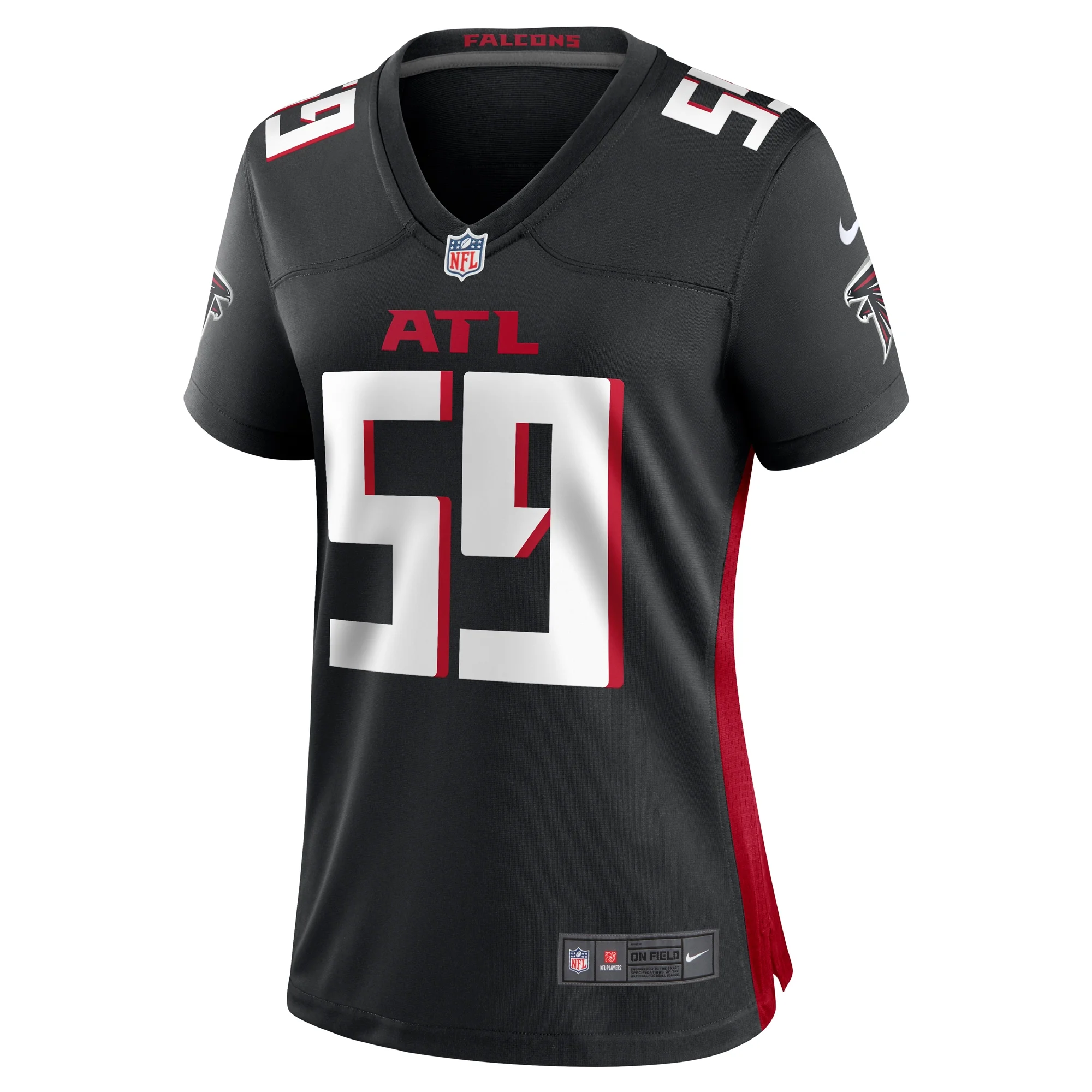 Women's Nike Andre Smith Black Atlanta Falcons Game Jersey