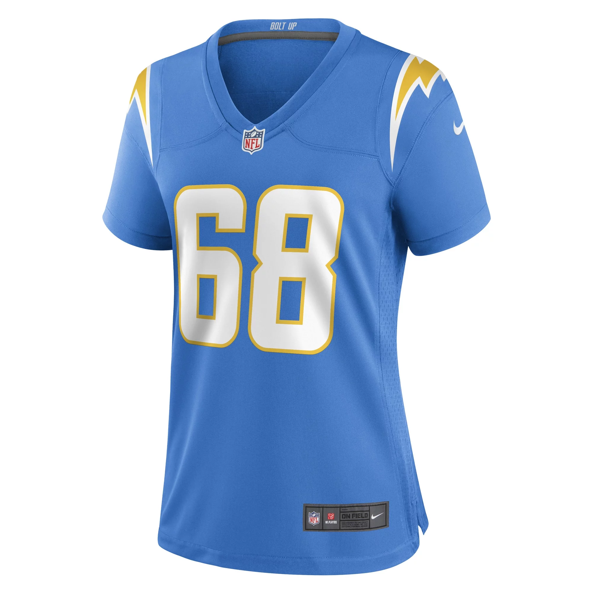 Women's Nike Jamaree Salyer Powder Blue Los Angeles Chargers Game Player Jersey