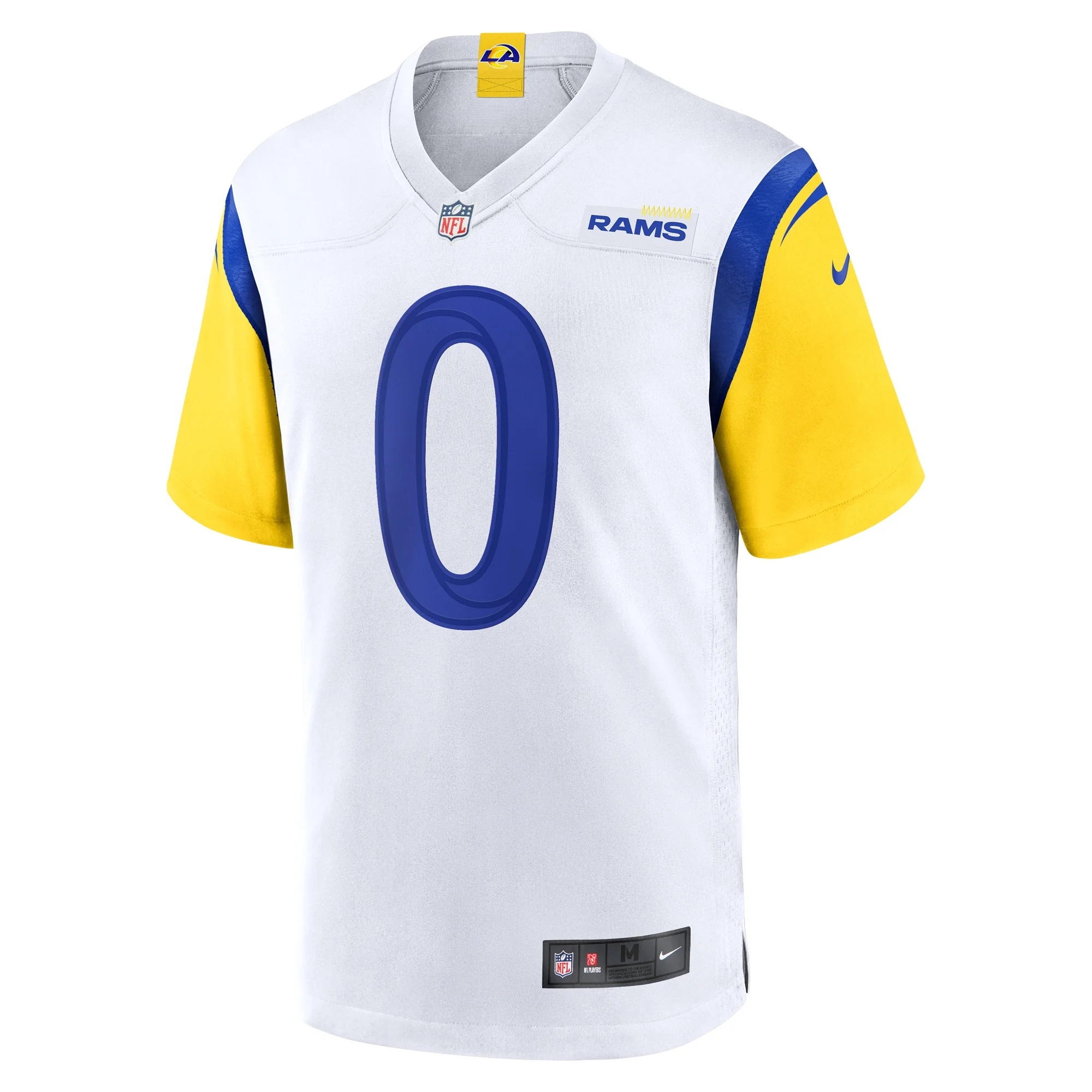 Men's Nike Byron Young White Los Angeles Rams Team Game Jersey
