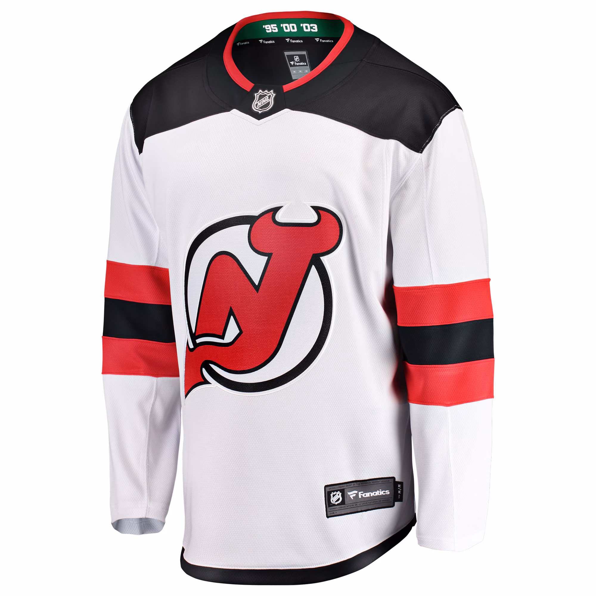 New Jersey Devils Fanatics Breakaway Away Jersey - White