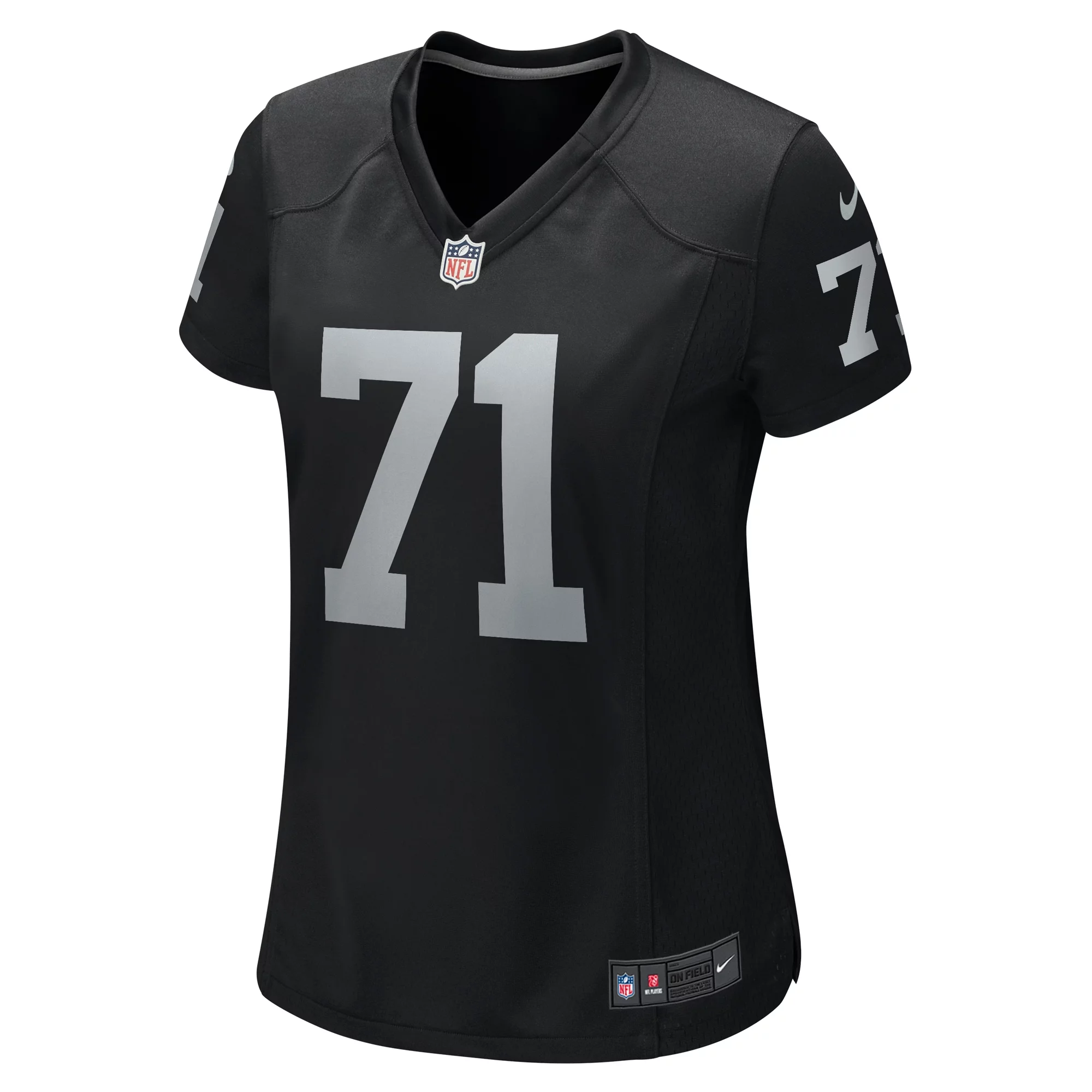Women's Nike Justin Herron Black Las Vegas Raiders Team Game Jersey