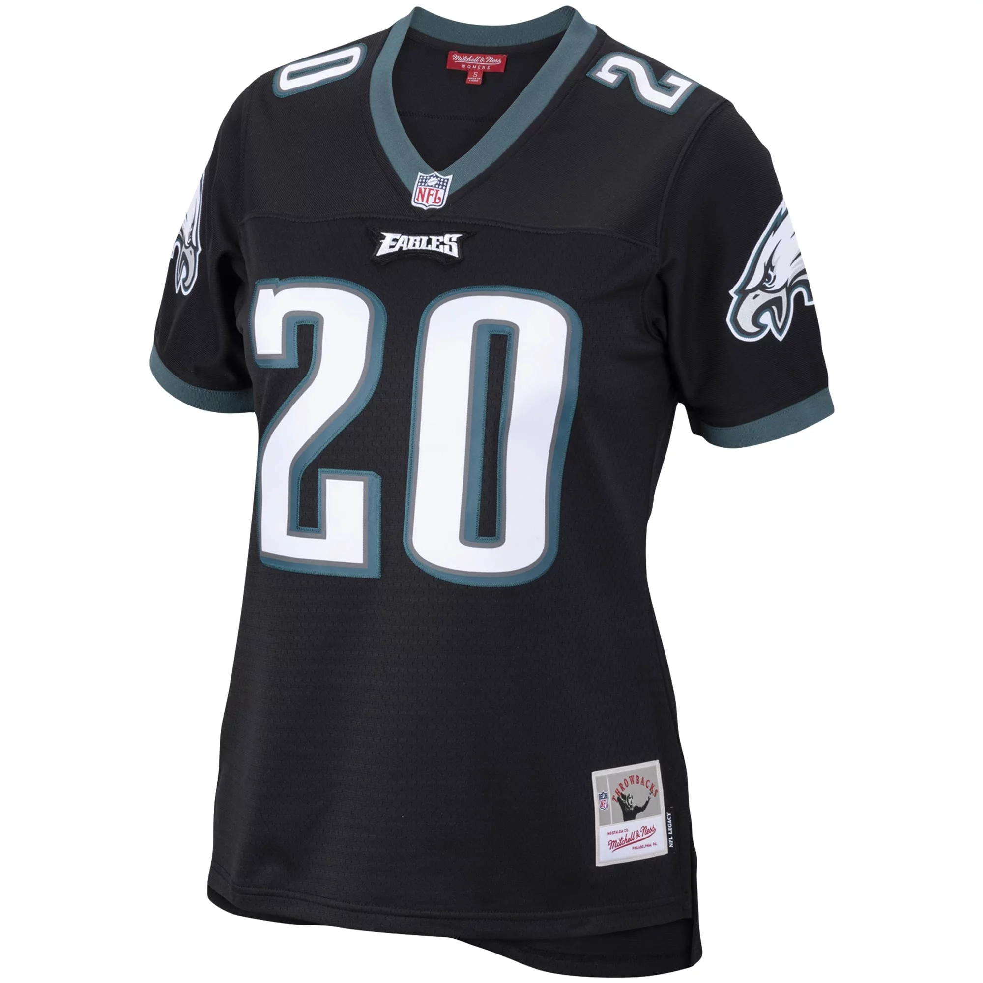 Women's Mitchell & Ness Brian Dawkins Black Philadelphia Eagles Legacy Replica Team Jersey