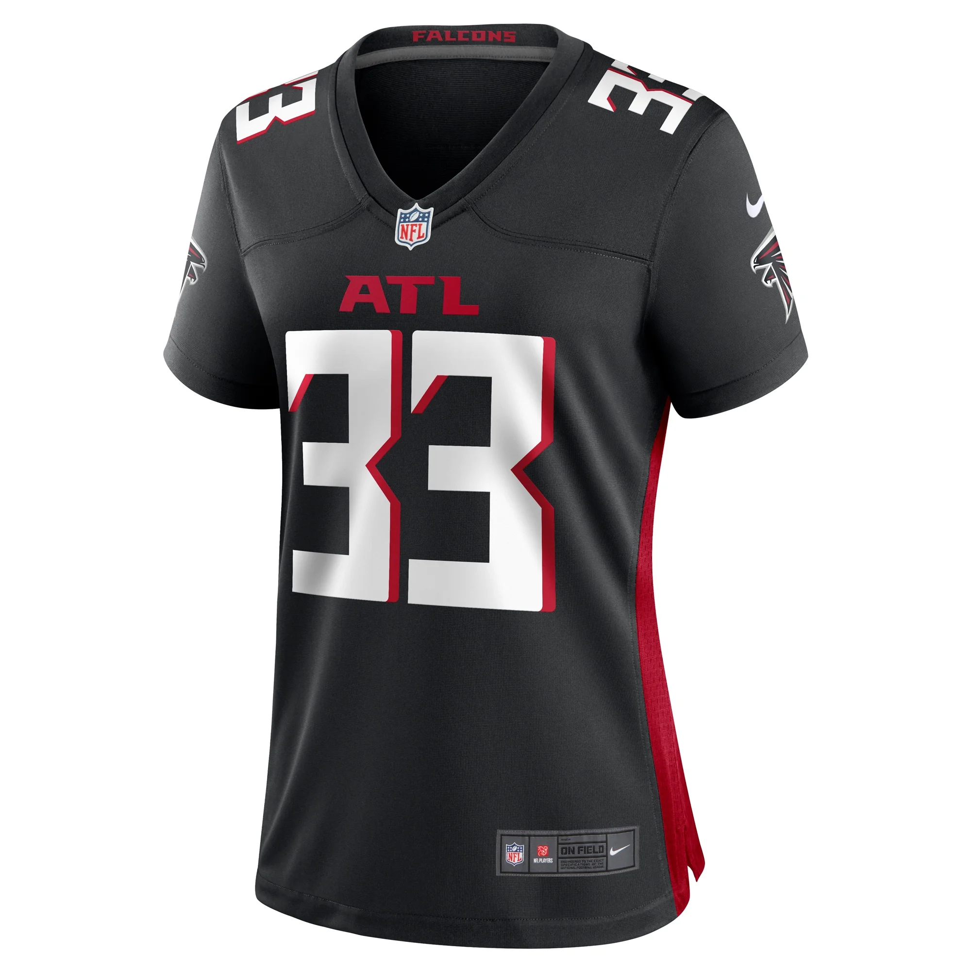 Women's Nike Tre Flowers Black Atlanta Falcons Team Game Jersey