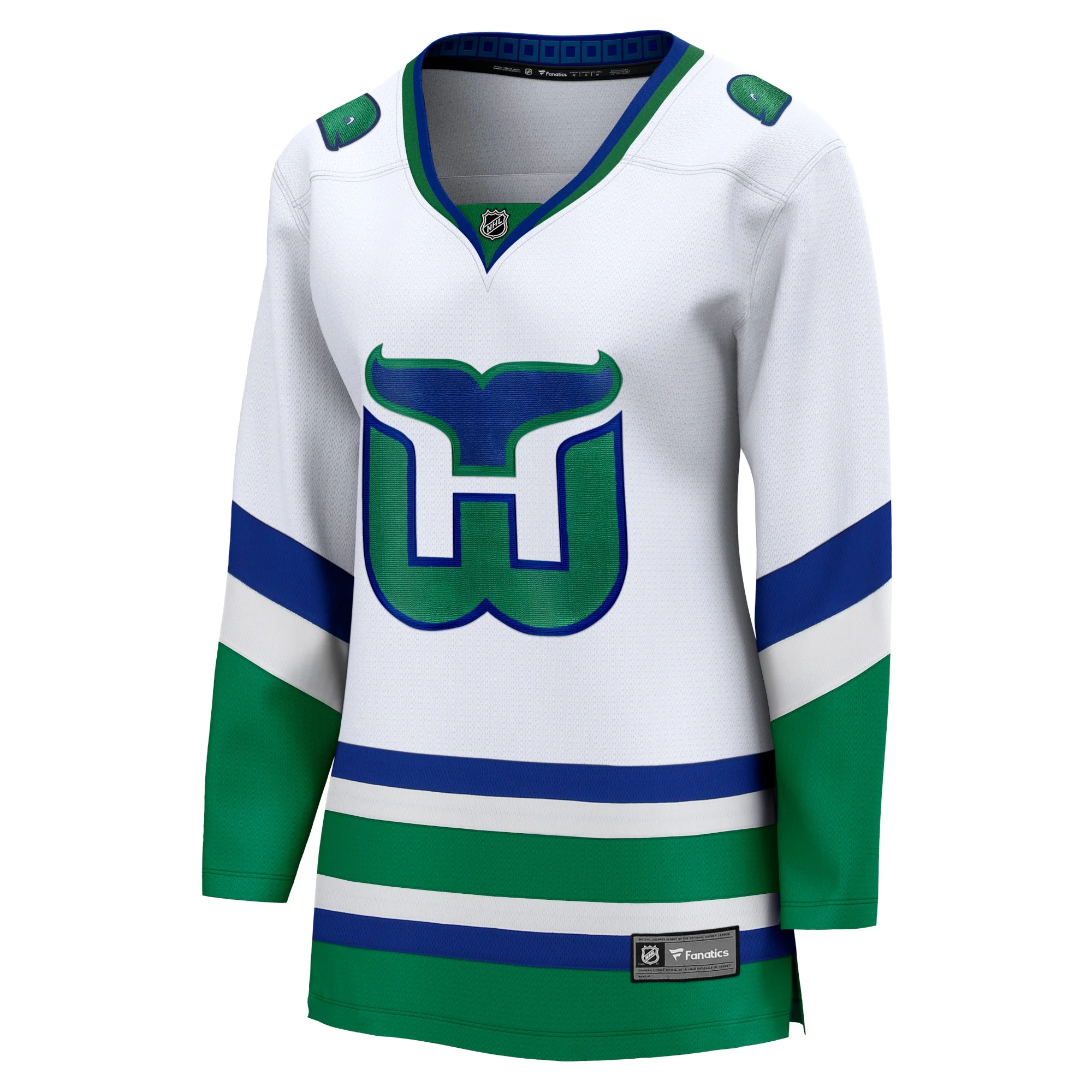 Women's Fanatics White Carolina Hurricanes Whalers Premier Breakaway Jersey