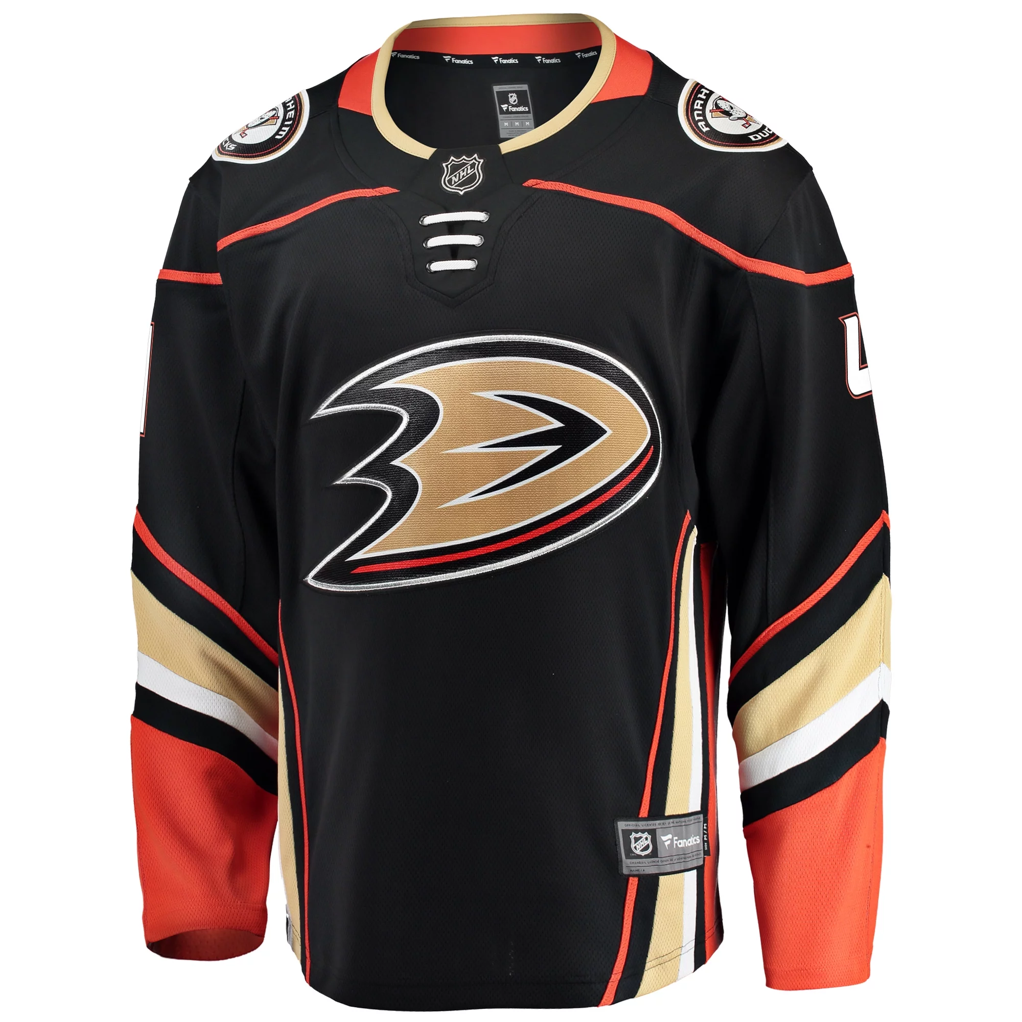 Men's Fanatics Cam Fowler Black Anaheim Ducks Breakaway Player Jersey