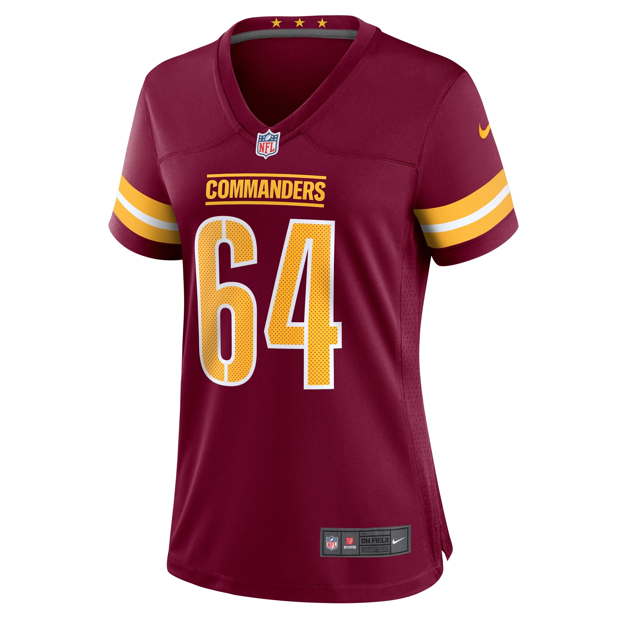 Women's Nike David Bada Burgundy Washington Commanders Game Jersey