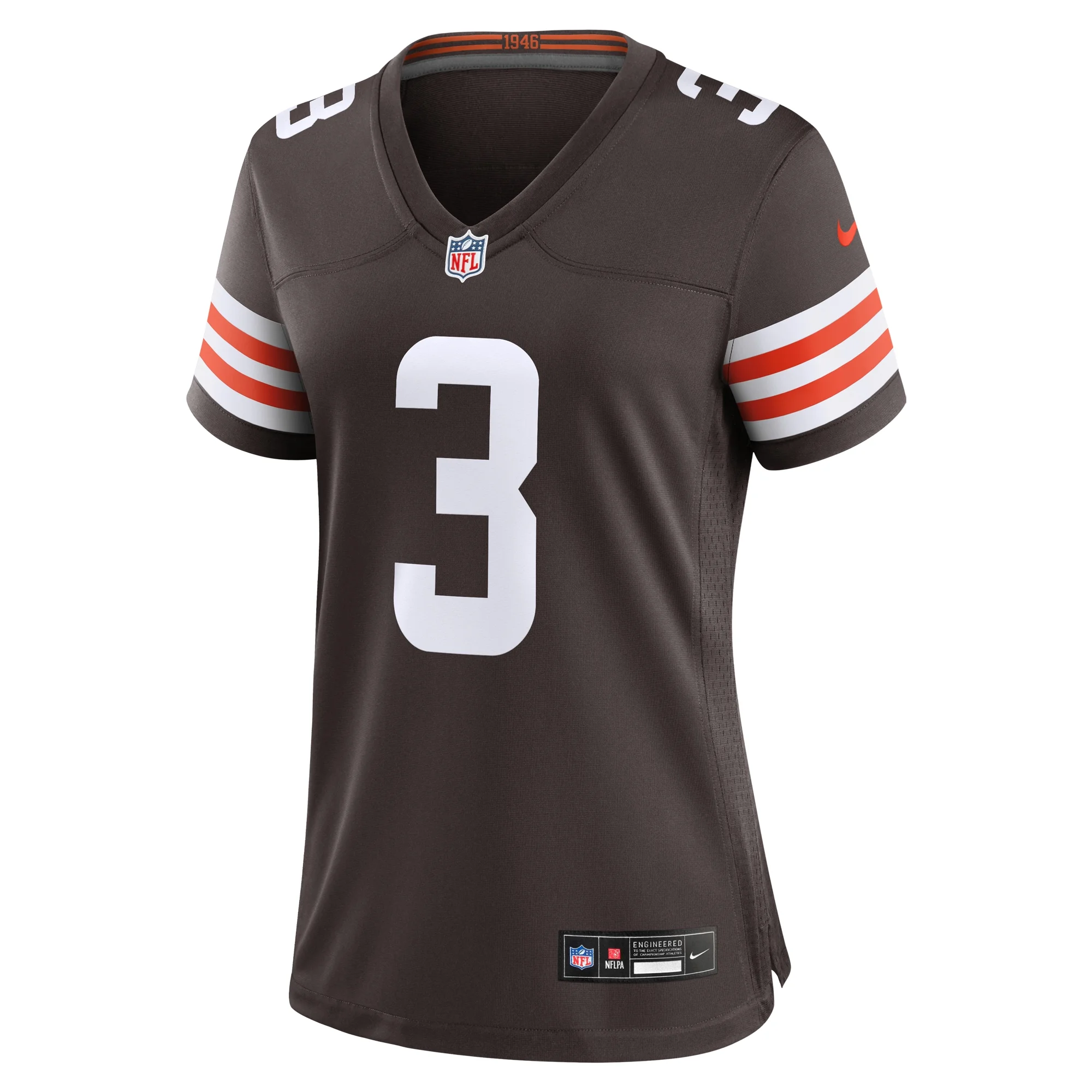 Women's Nike Jerry Jeudy Brown Cleveland Browns Game Jersey