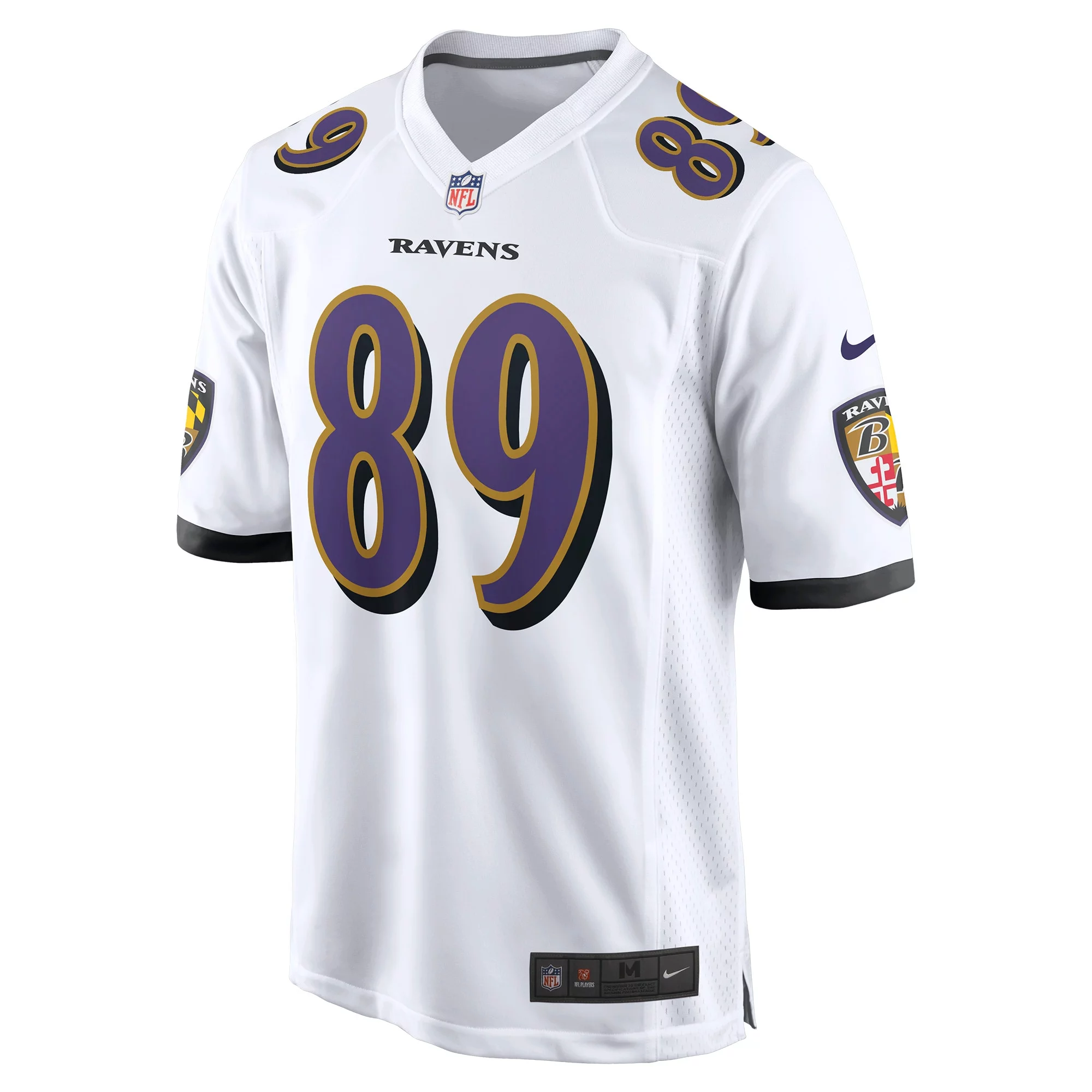 Men's Nike Mark Andrews White Baltimore Ravens Game Jersey