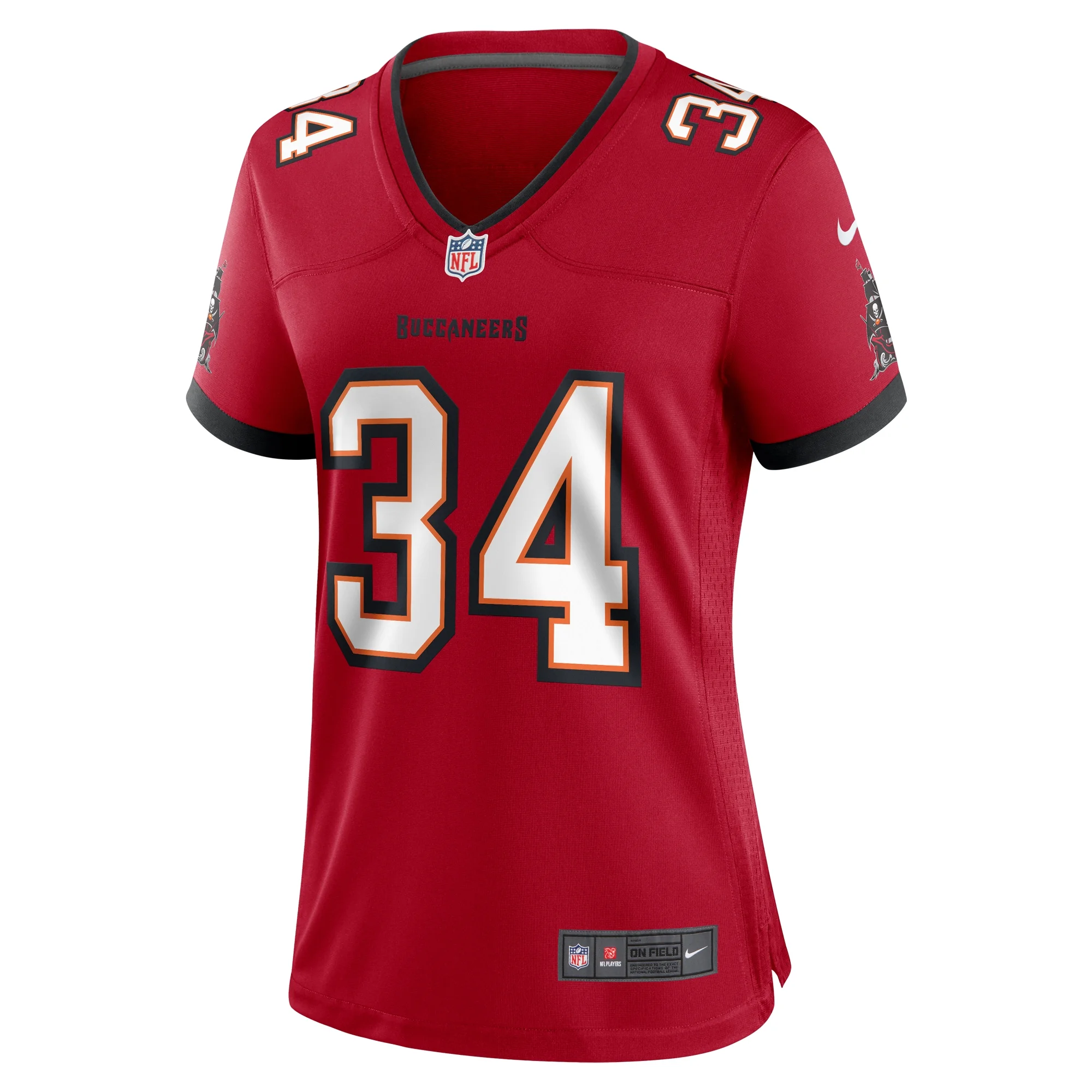 Women's Nike Quandre Mosely Red Tampa Bay Buccaneers Game Jersey