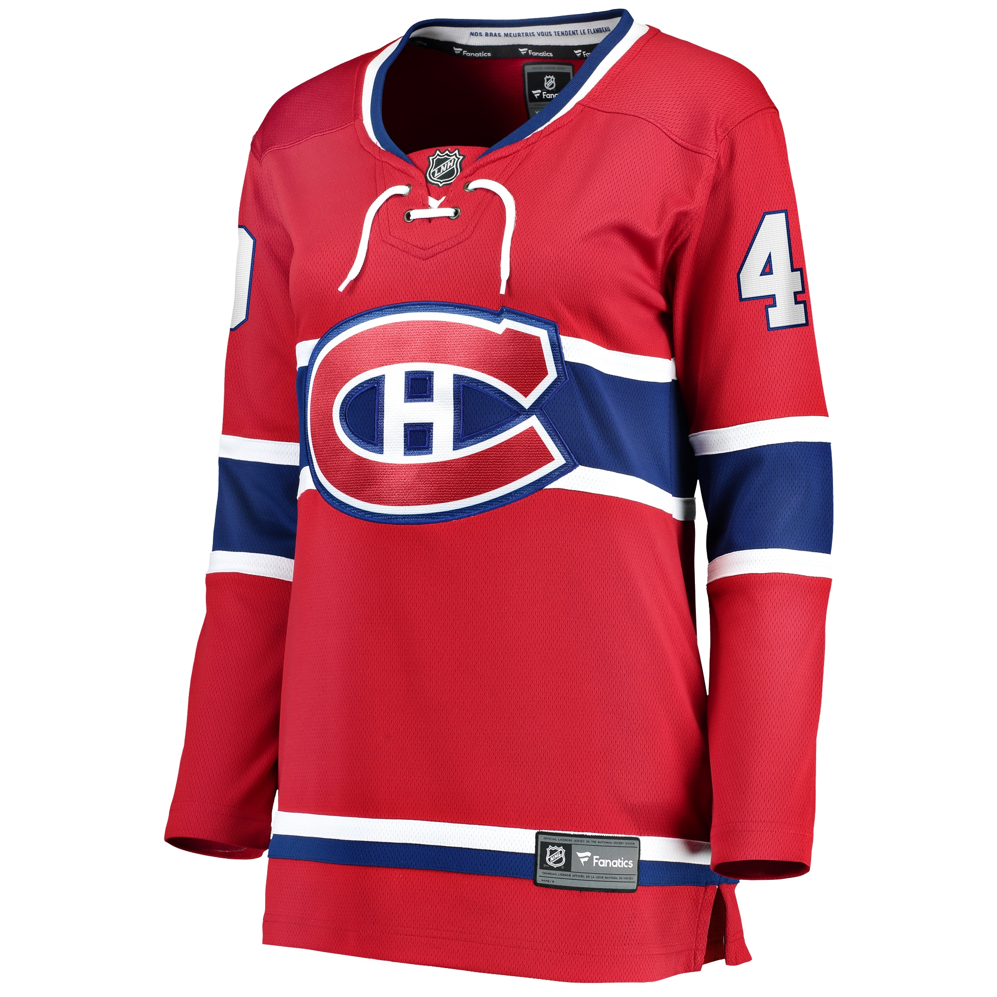 Women's Fanatics Joel Armia Red Montreal Canadiens Home Breakaway Player Jersey