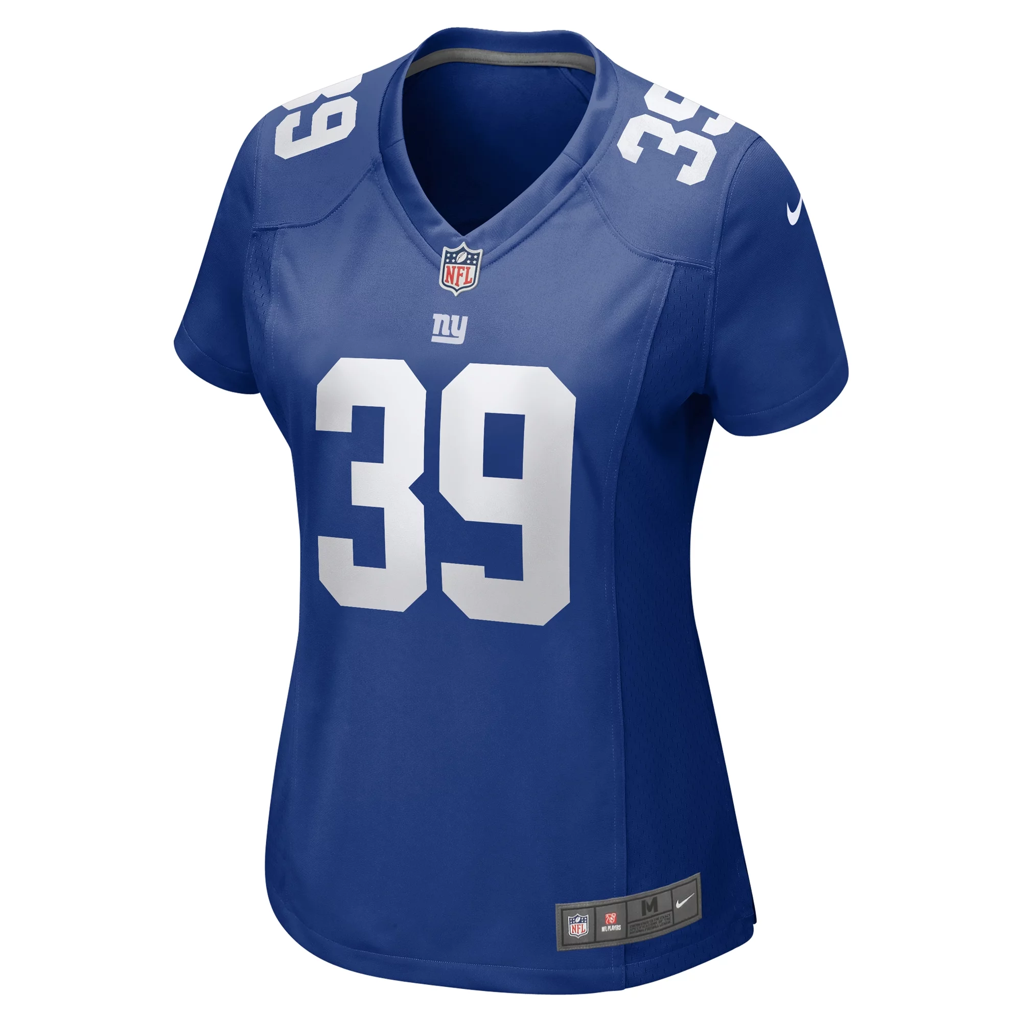 Women's Nike Gervarrius Owens Royal New York Giants Team Game Jersey