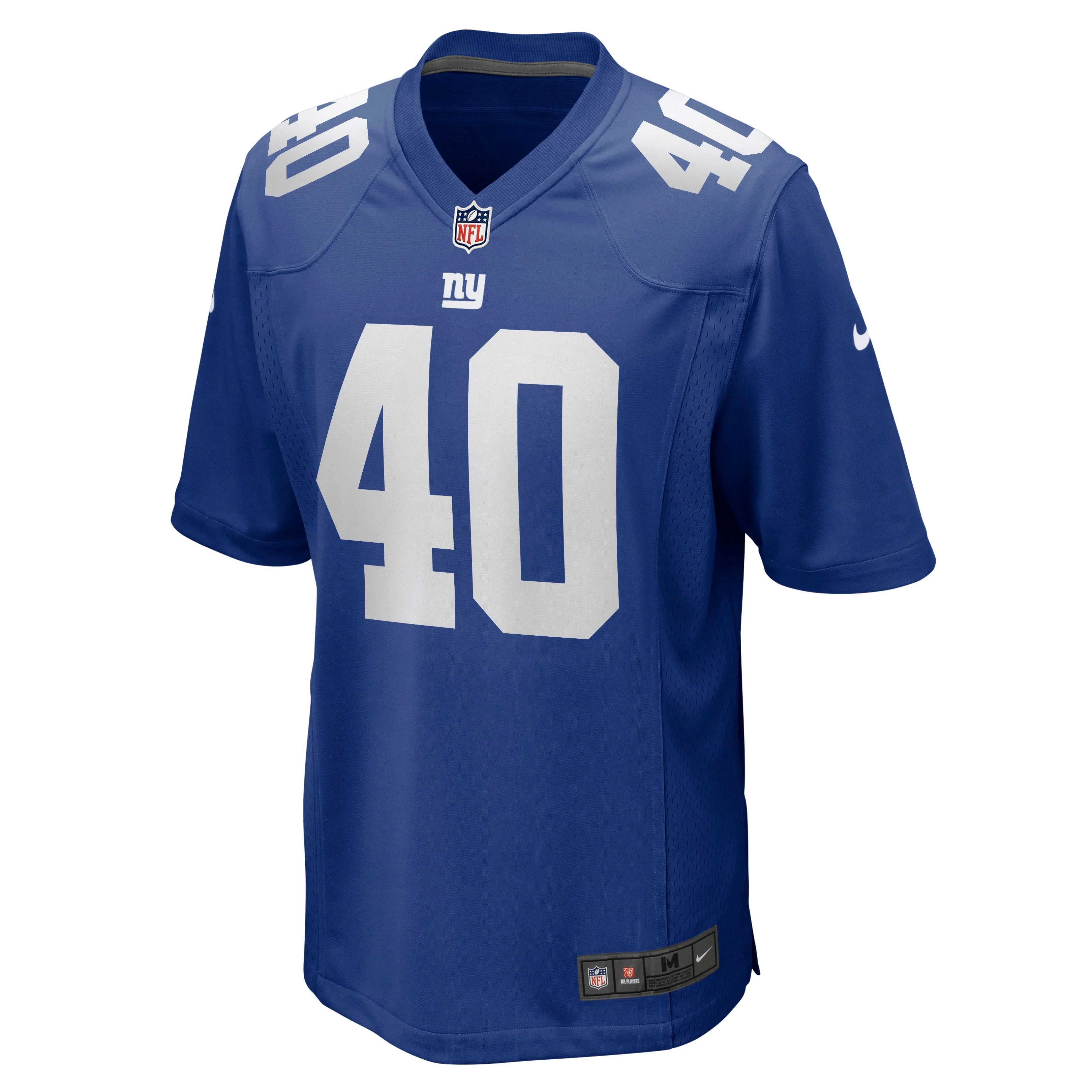 Men's Nike Joe Morrison Royal New York Giants Retired Player Jersey