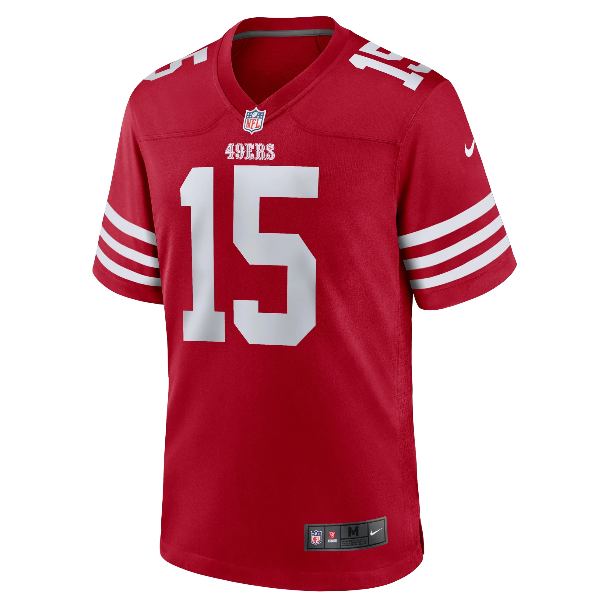 Men's Nike Jauan Jennings Scarlet San Francisco 49ers Game Jersey