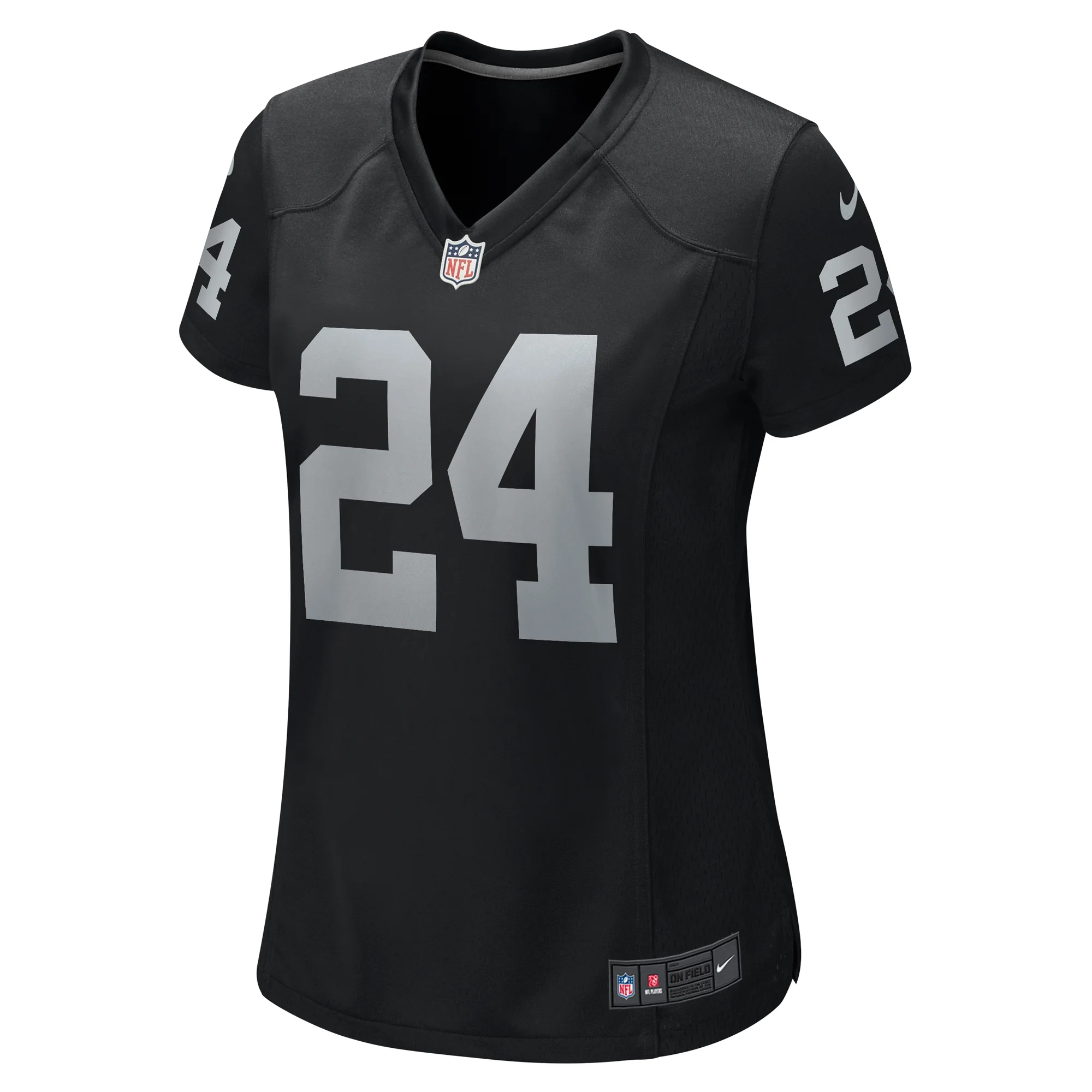 Women's Nike Marcus Peters Black Las Vegas Raiders Team Game Jersey