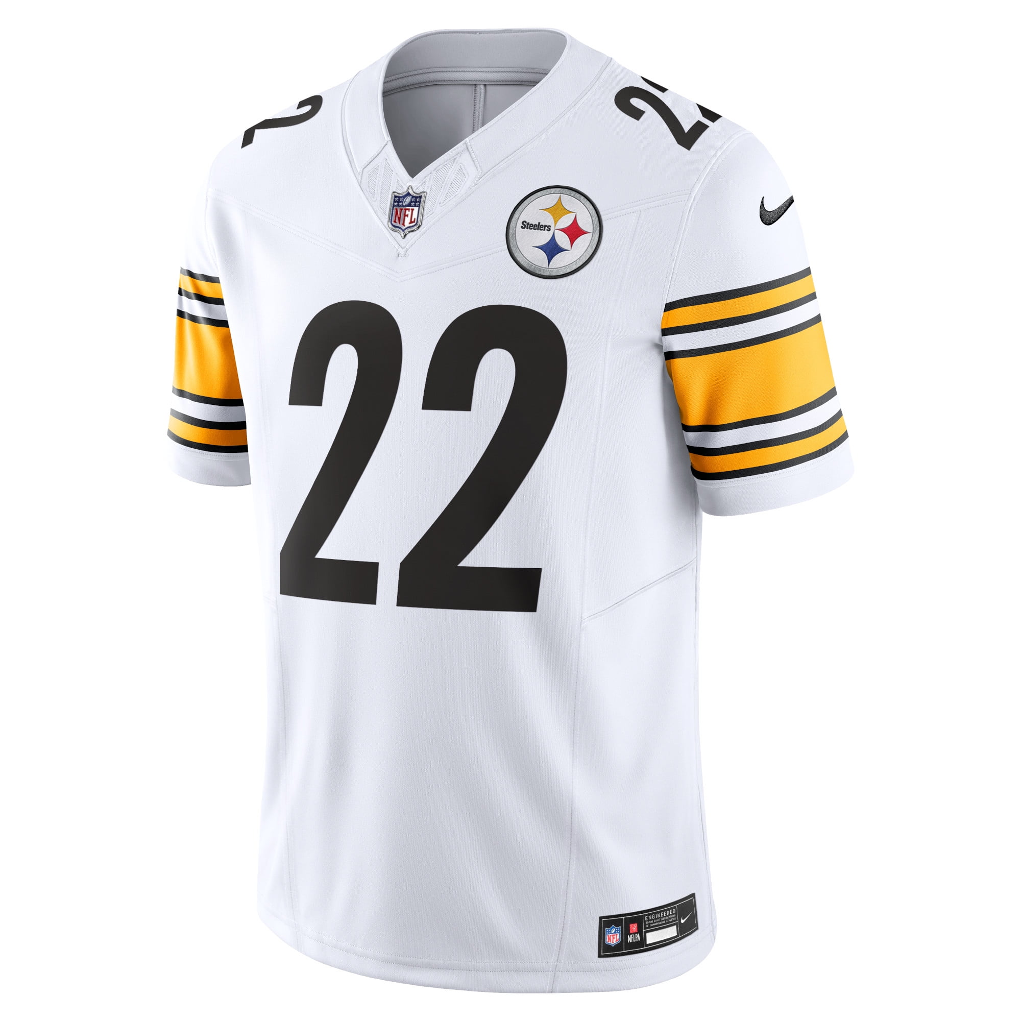 Men's Nike Najee Harris White Pittsburgh Steelers Vapor F.U.S.E. Limited Jersey