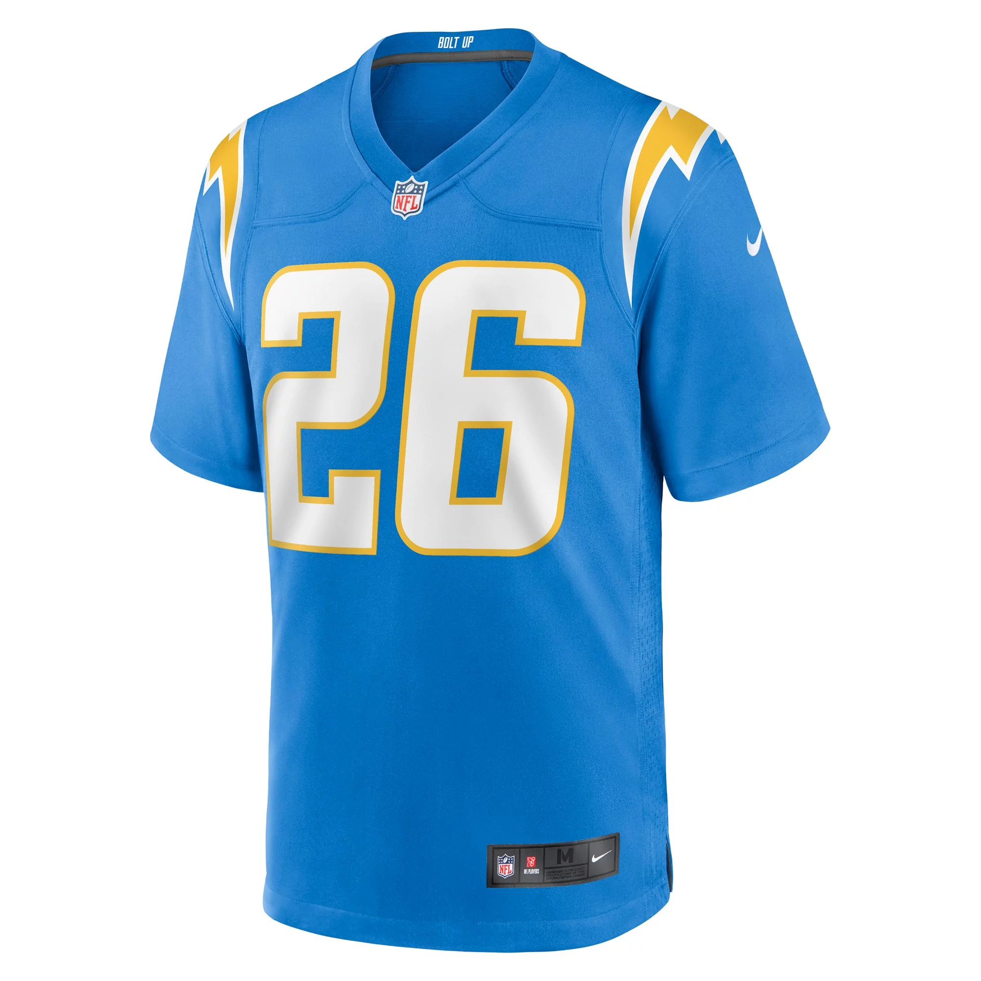 Men's Nike Asante Samuel Jr. Powder Blue Los Angeles Chargers Game Player Jersey