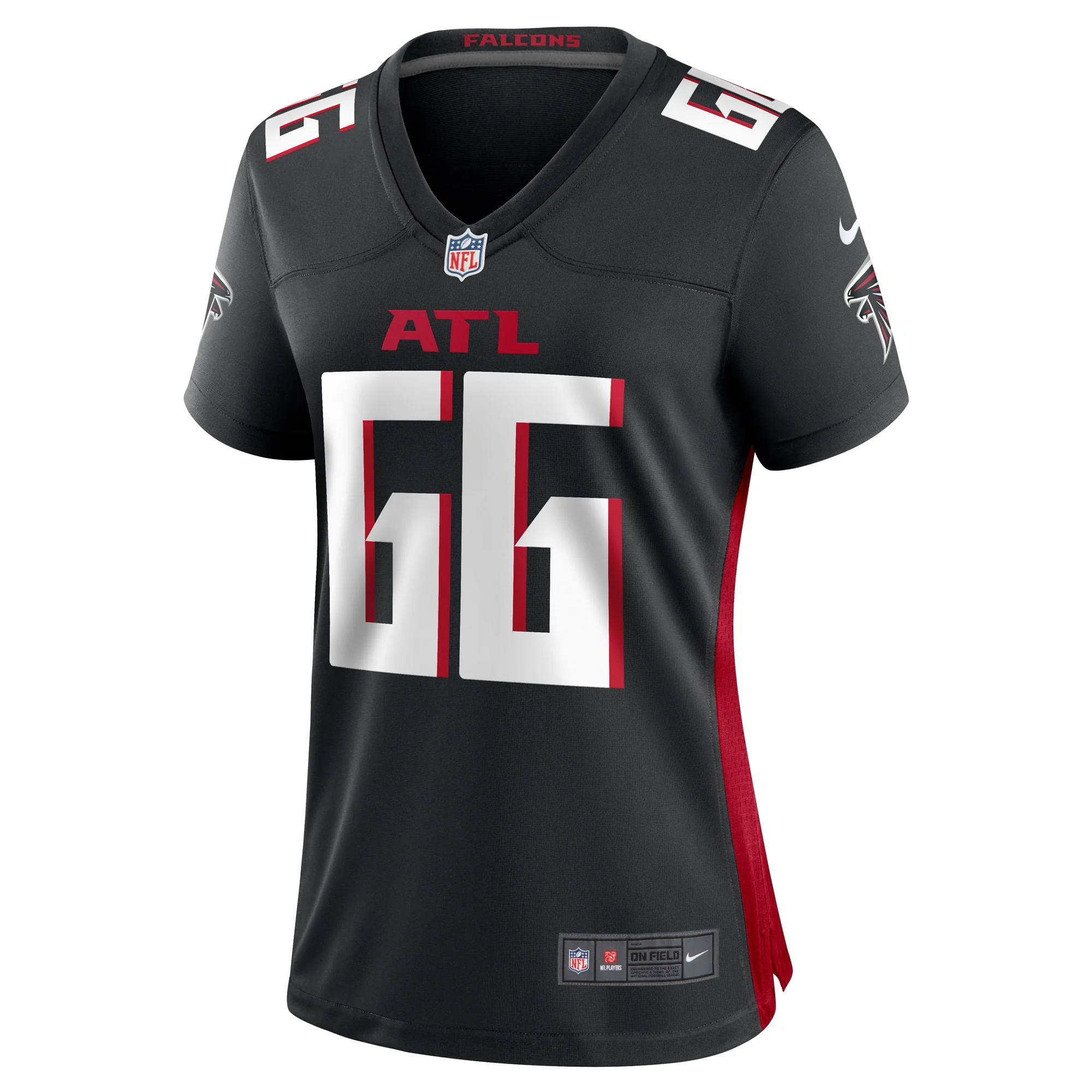 Women's Nike Joshua Miles Black Atlanta Falcons Game Jersey