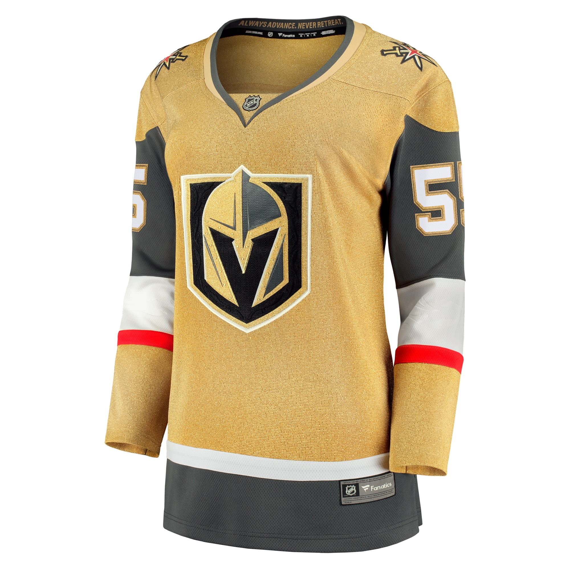 Women's Fanatics Keegan Kolesar Gold Vegas Golden Knights Alternate Breakaway Player Jersey