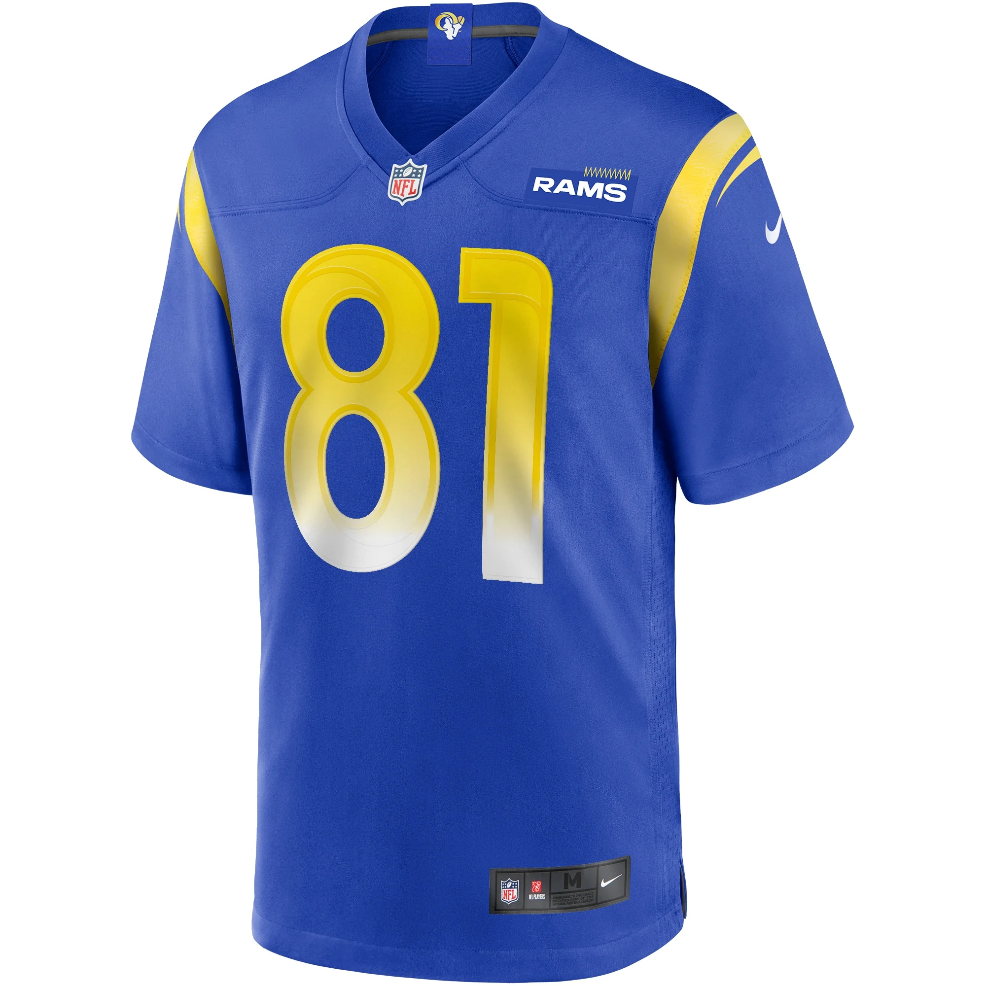 Men's Nike Torry Holt Royal Los Angeles Rams Game Retired Player Jersey