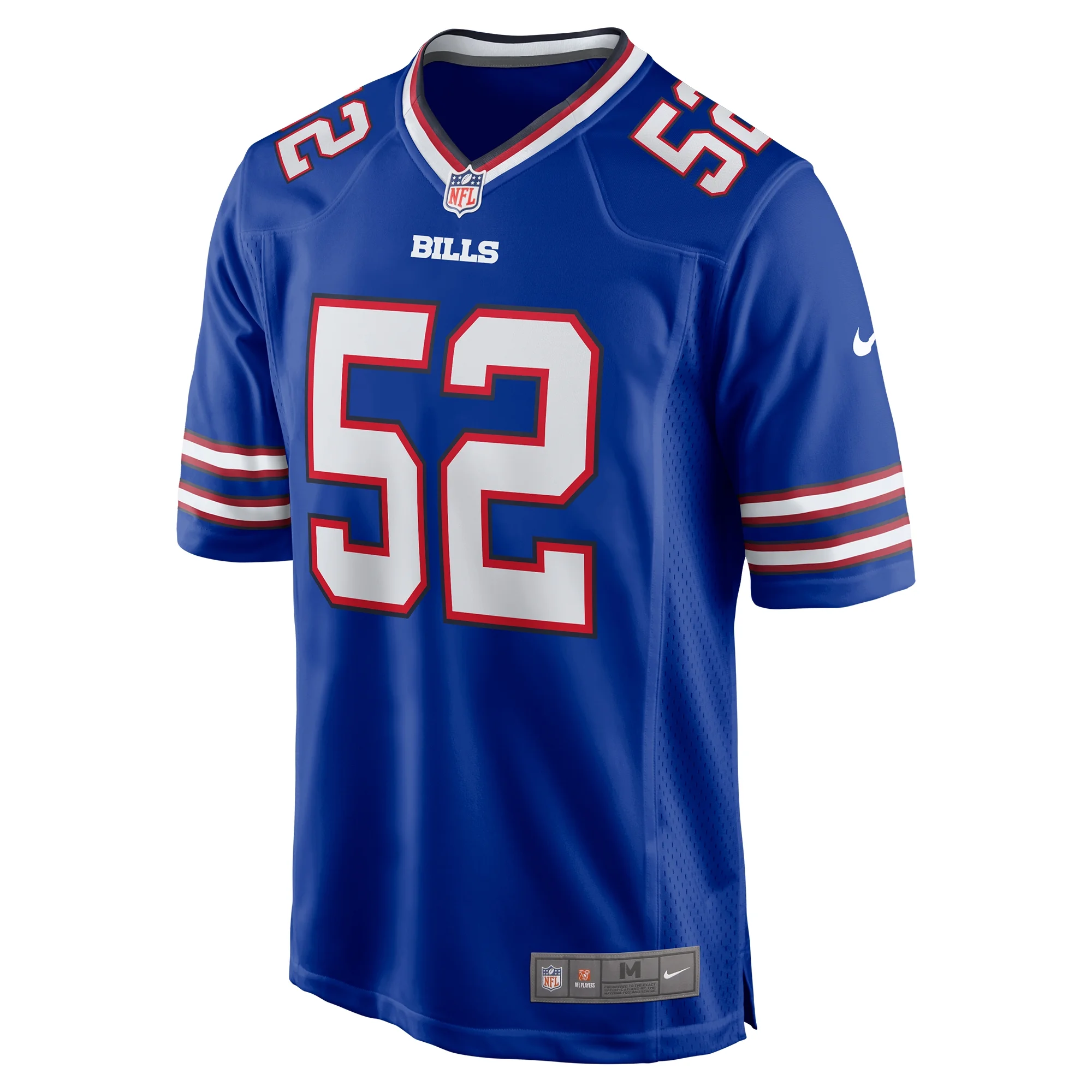 Men's Nike Nicholas Morrow Royal Buffalo Bills Game Jersey