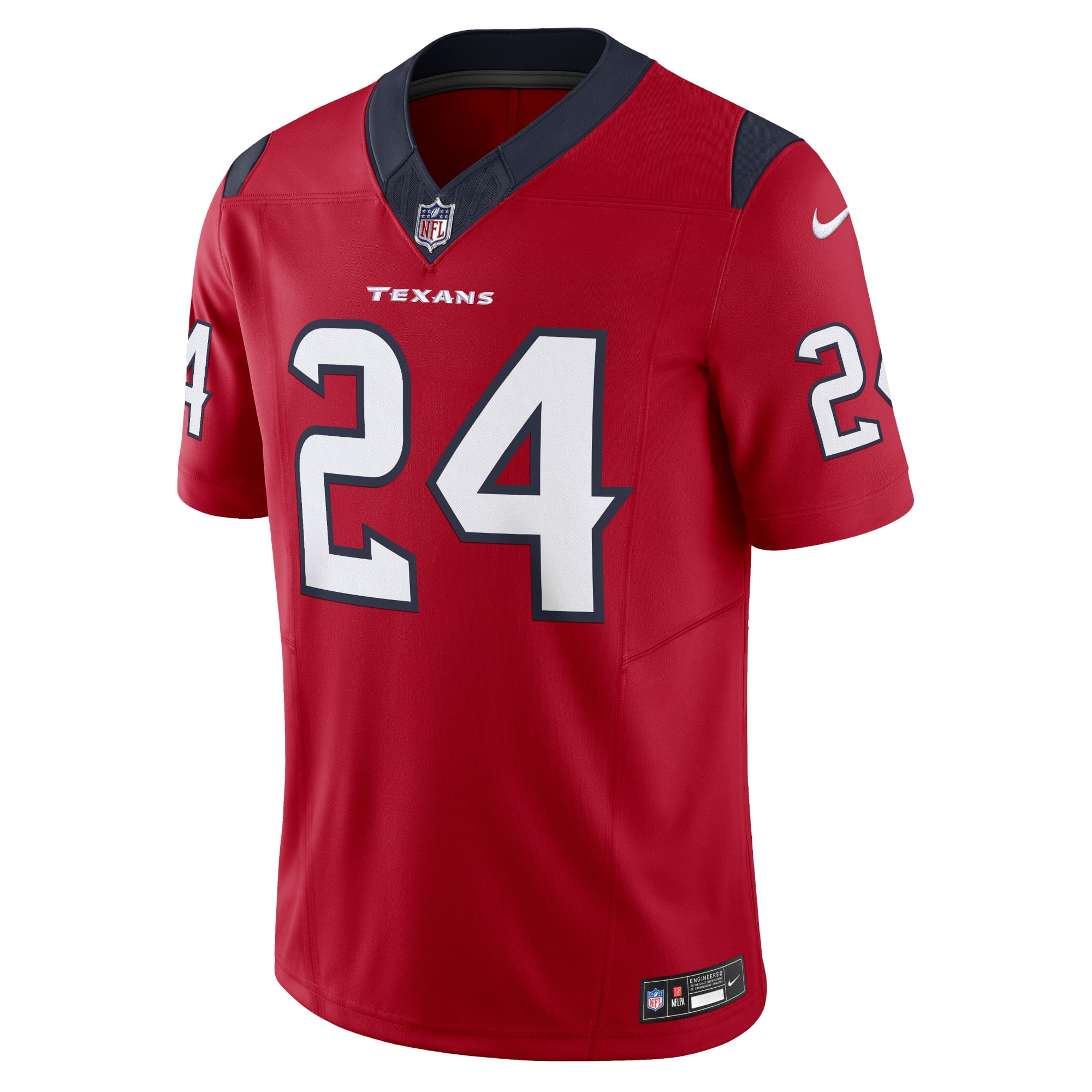 Men's Nike Derek Stingley Jr. Red Houston Texans Vapor F.U.S.E. Limited Jersey