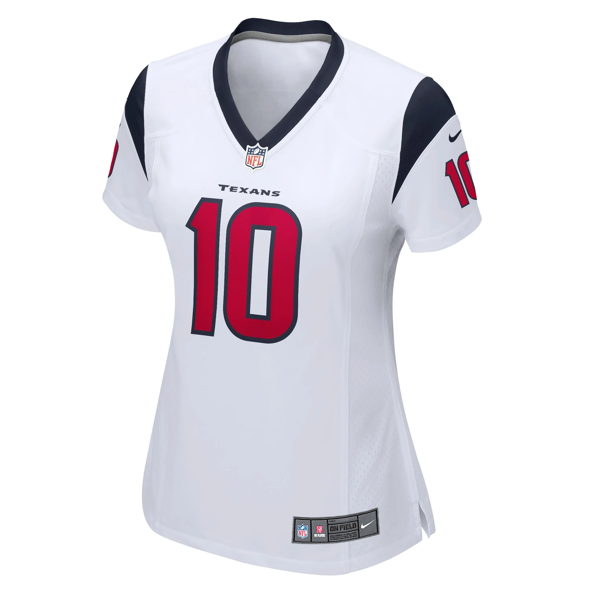 Women's Nike Davis Mills White Houston Texans Game Player Jersey