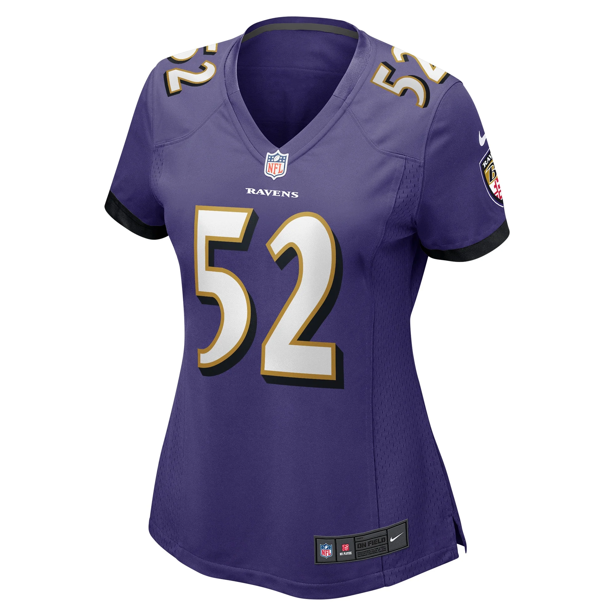 Women's Nike Ray Lewis Purple Baltimore Ravens Retired Player Jersey