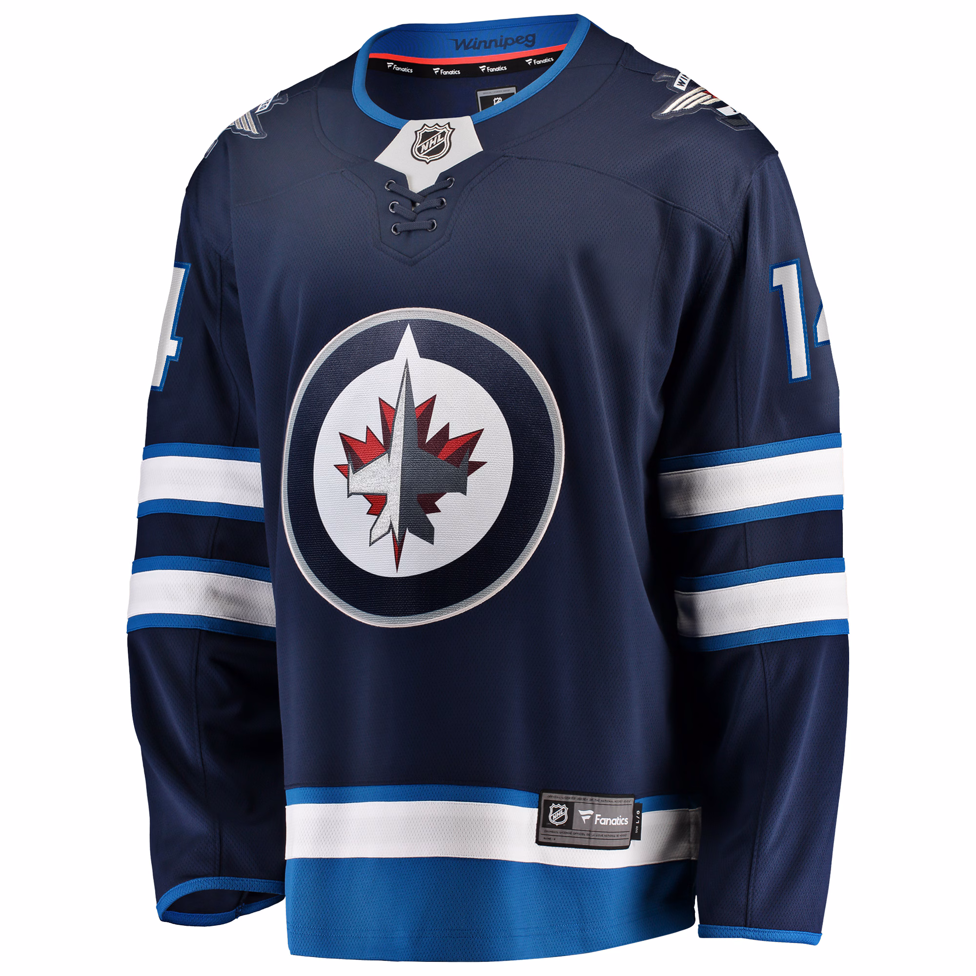 Ville Heinola Winnipeg Jets Fanatics Home Breakaway Player Jersey - Navy