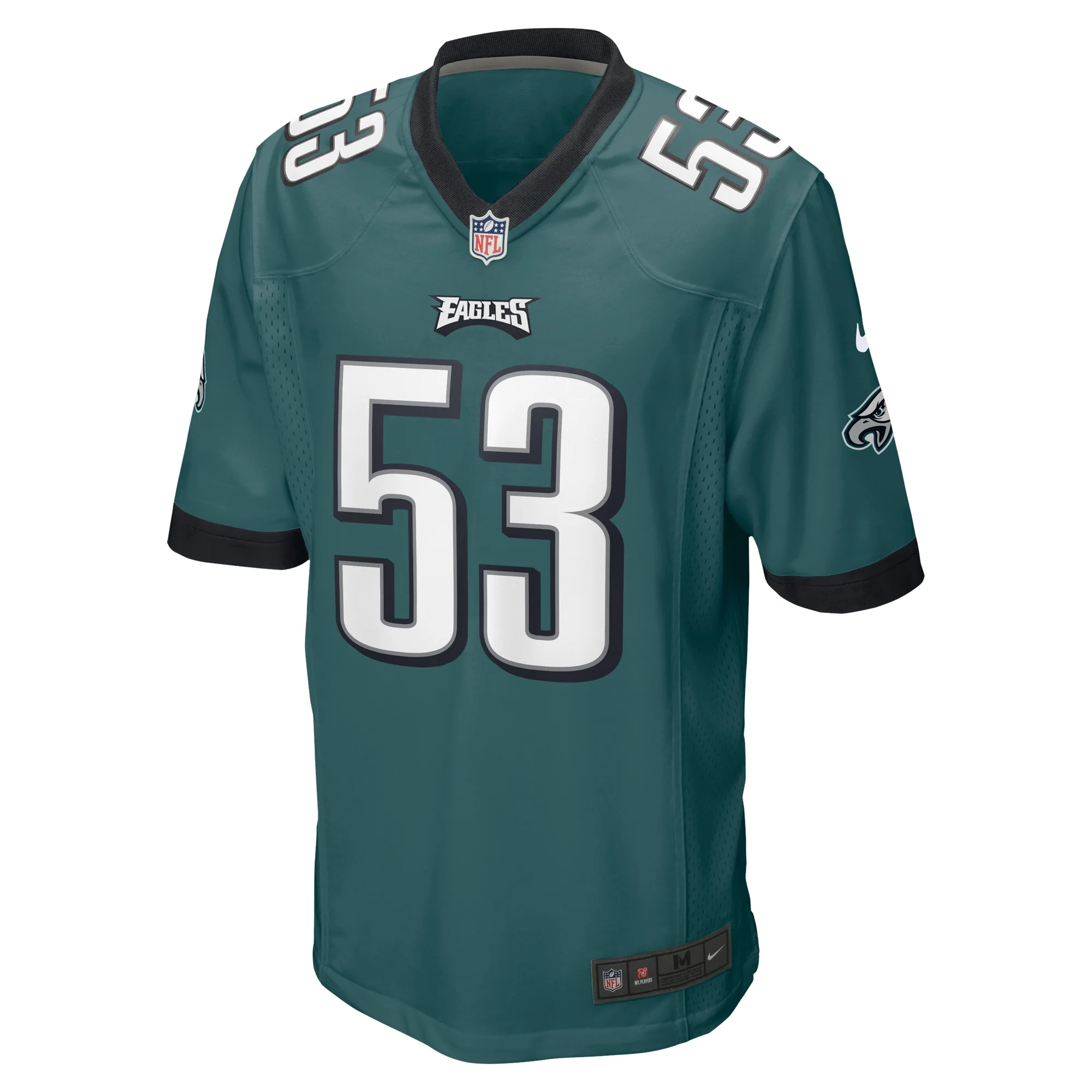 Men's Nike Shaquille Leonard Midnight Green Philadelphia Eagles Game Jersey