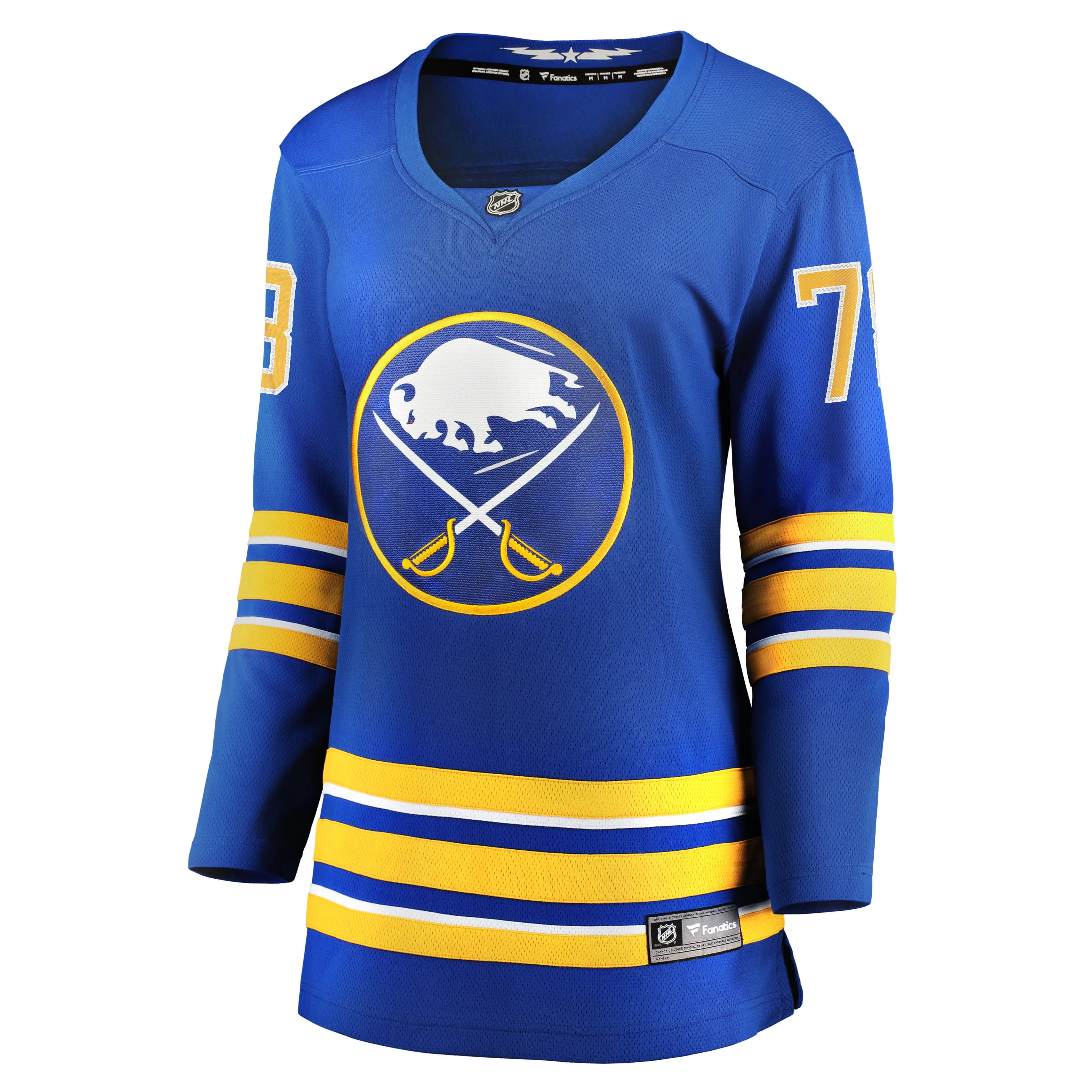 Women's Fanatics Jacob Bryson Royal Buffalo Sabres Home Breakaway Player Jersey