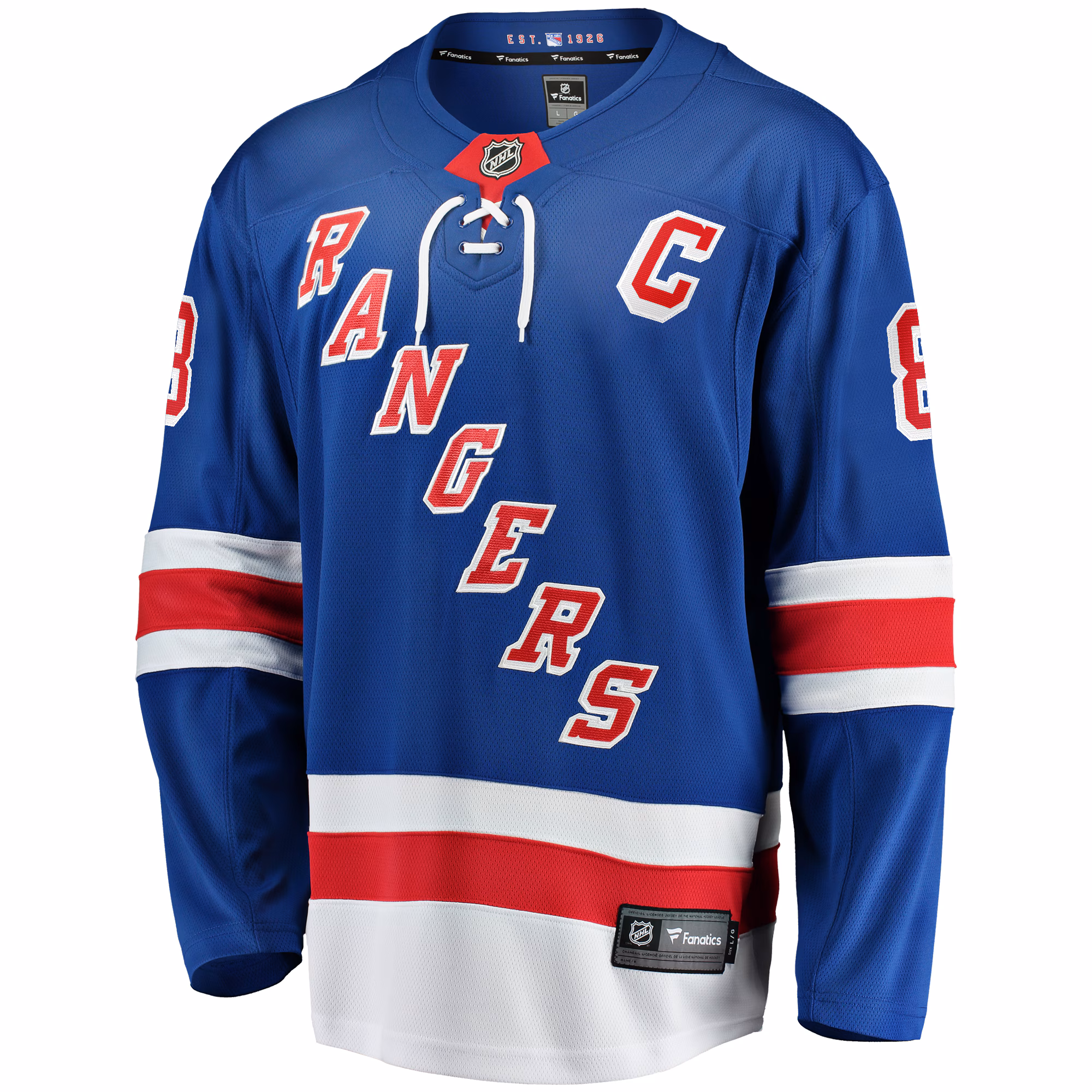Jacob Trouba New York Rangers Fanatics Home Breakaway Jersey - Blue